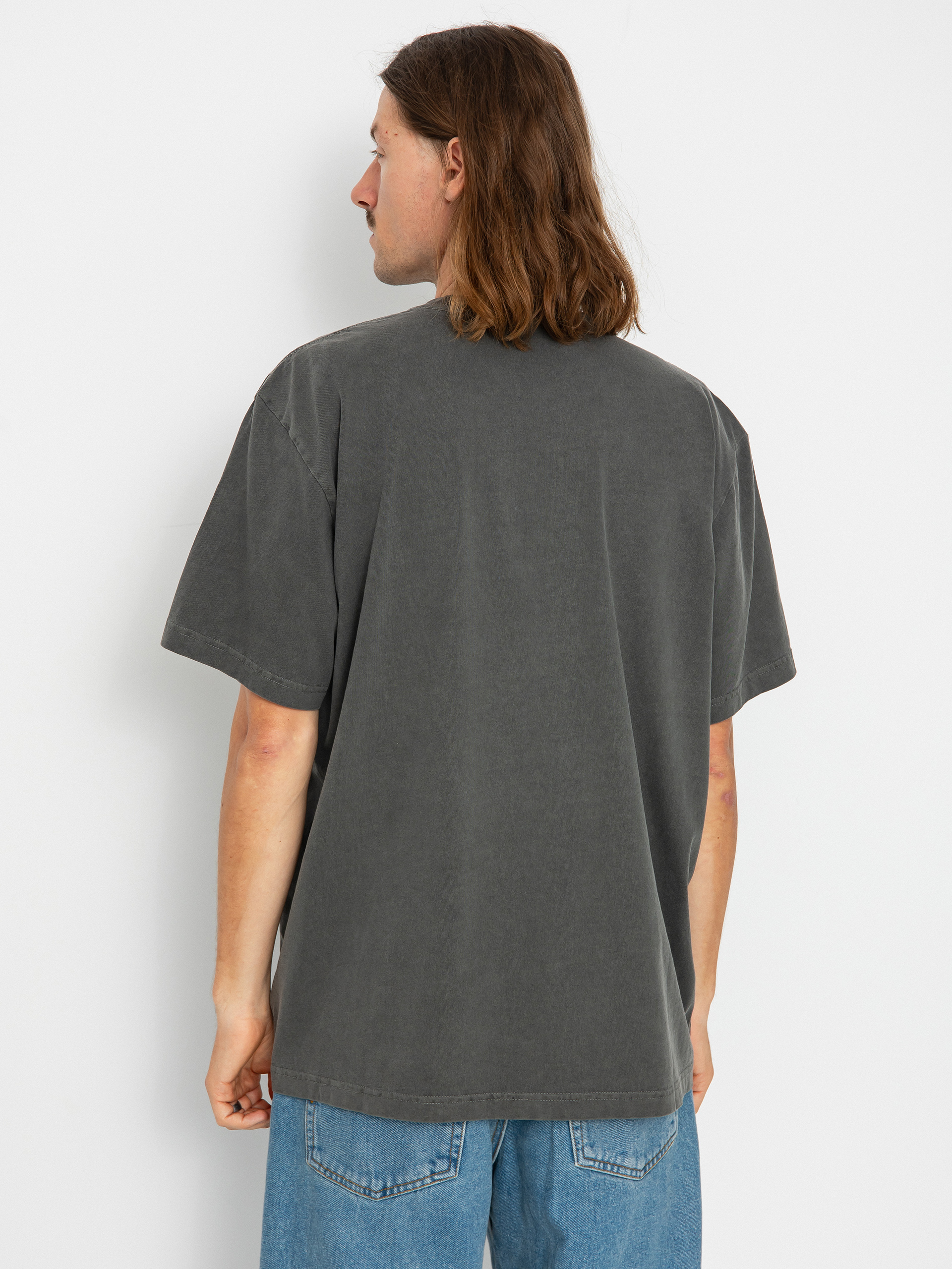 T-shirt OBEY Lowercase Pigment (pigment digital black)