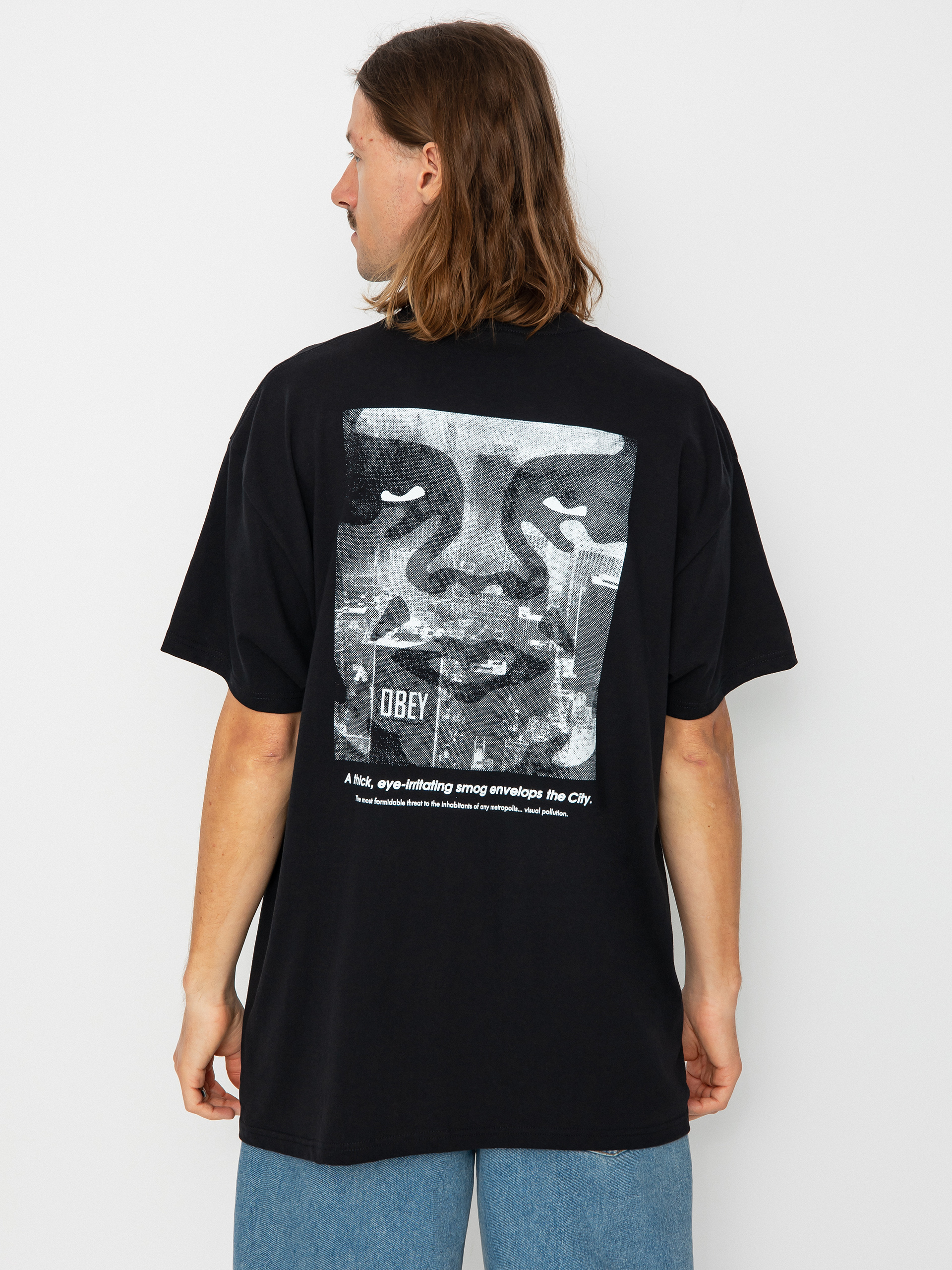 T-shirt OBEY Nyc Smog (black)