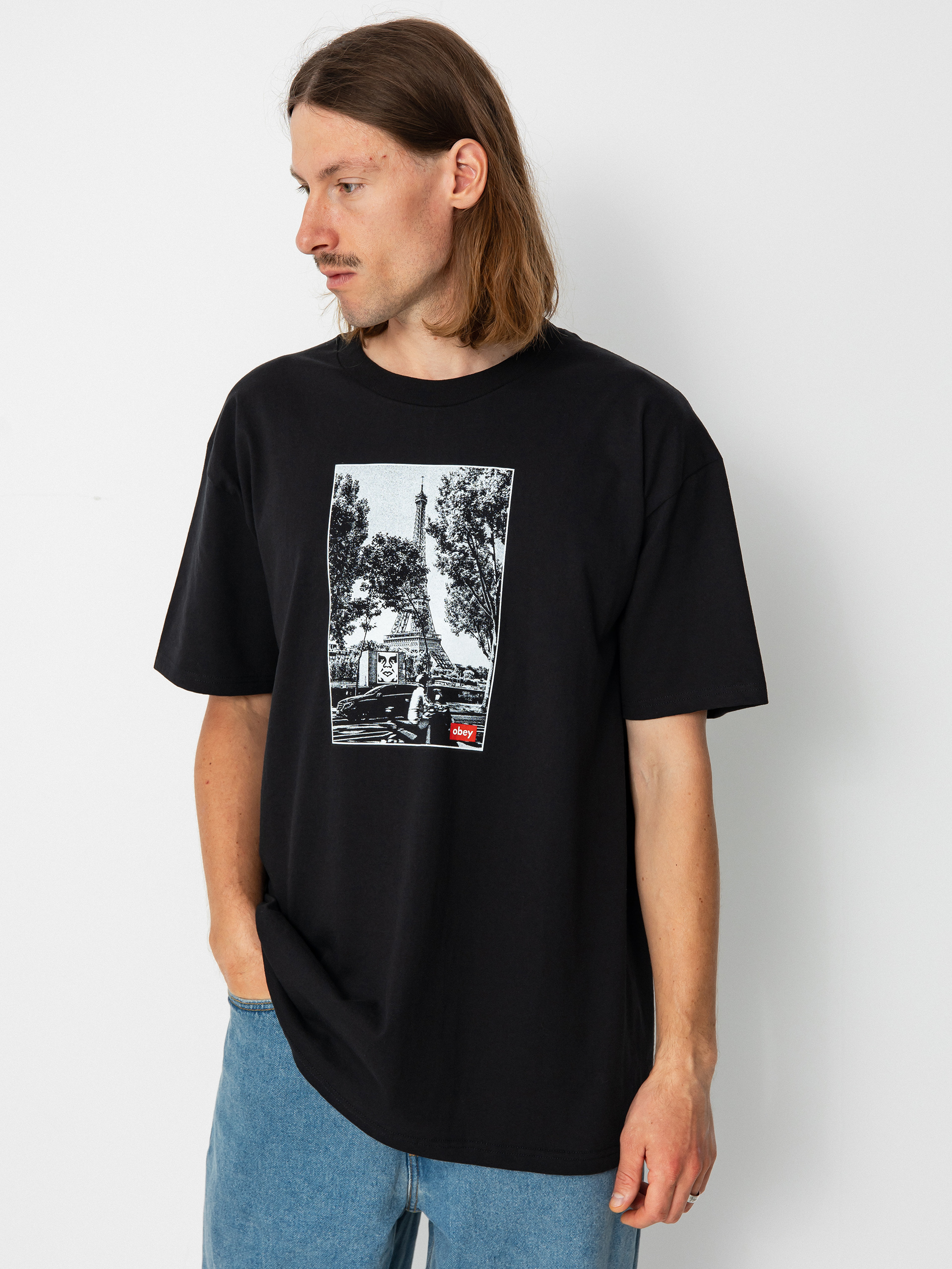 T-shirt OBEY Paris Photo (black)