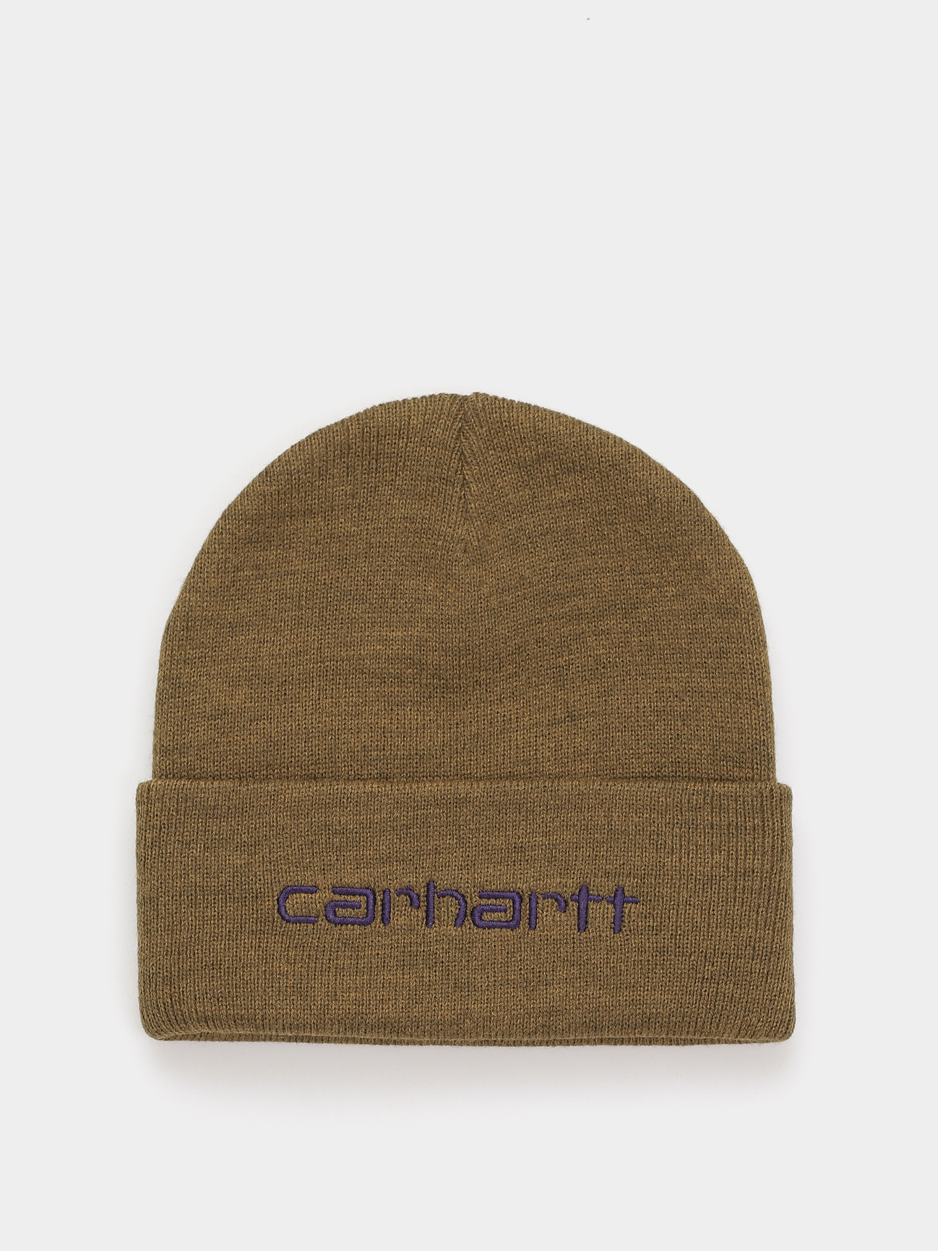 Czapka zimowa Carhartt WIP Script (highland/cassis)