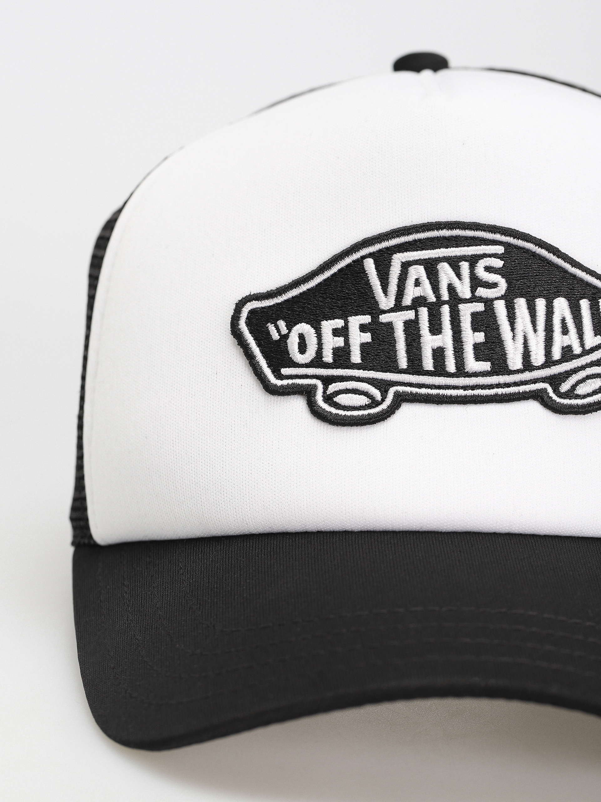 Czapka z daszkiem Vans Classic Patch Curved Bill Trucker (black/white)