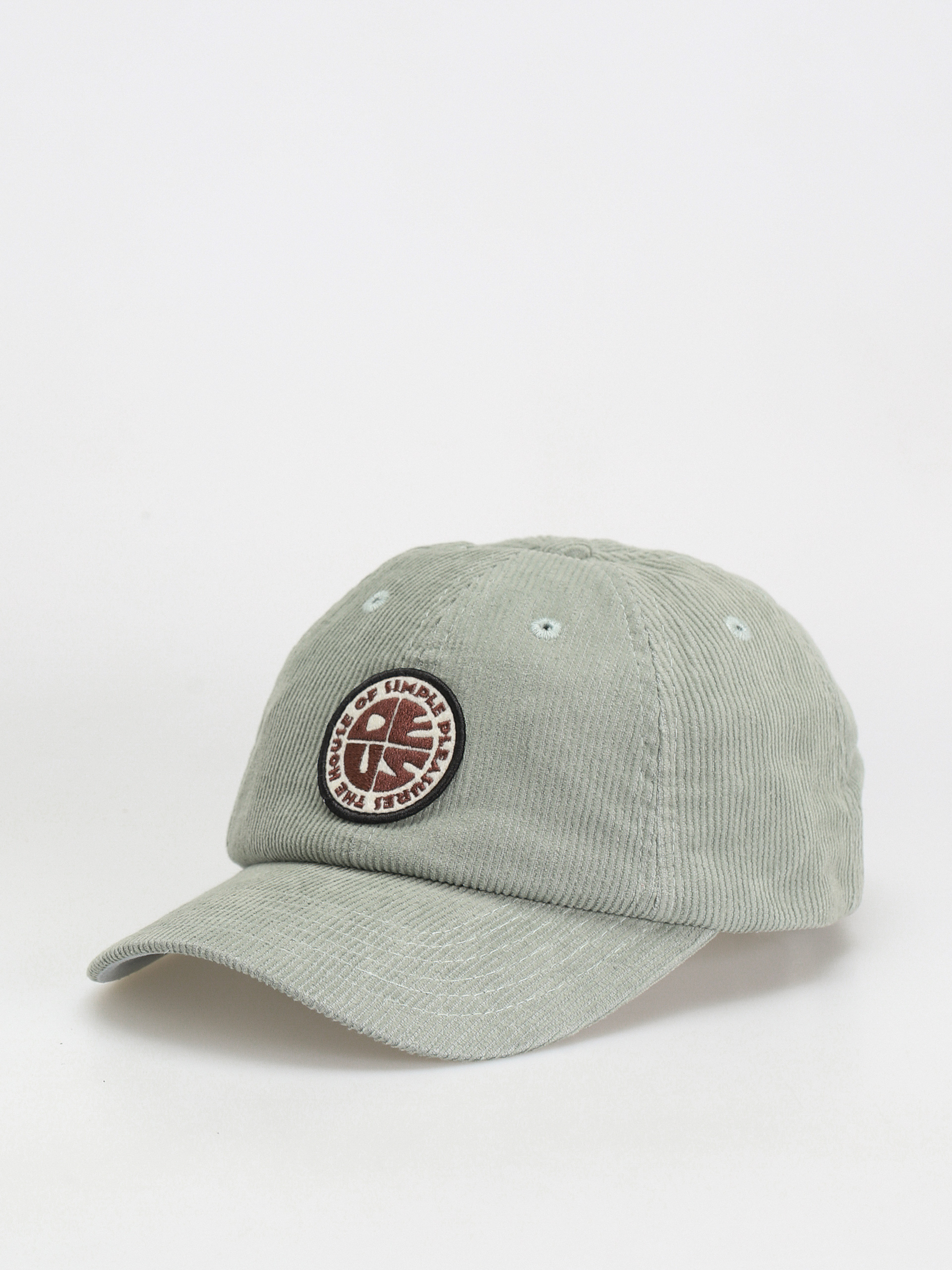 Czapka z daszkiem Deus Ex Machina Pushstart Dad Cap (sea mist)
