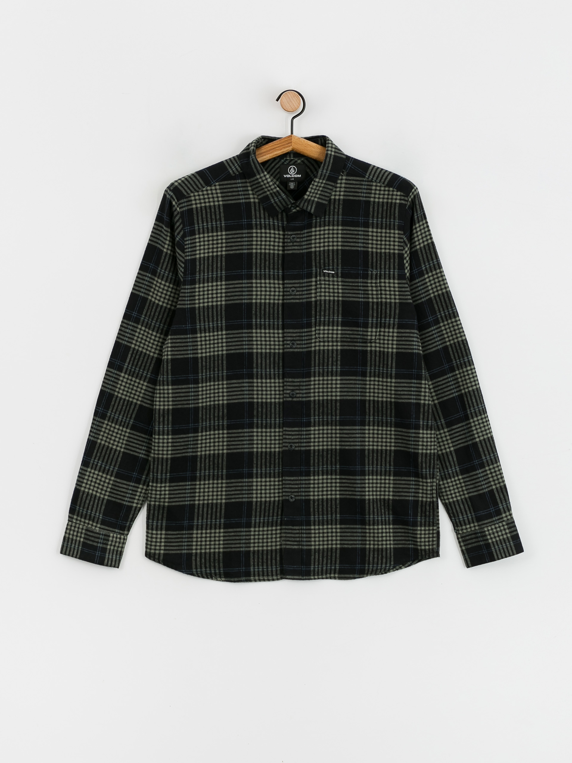 Koszula Volcom Caden Plaid Ls (black)