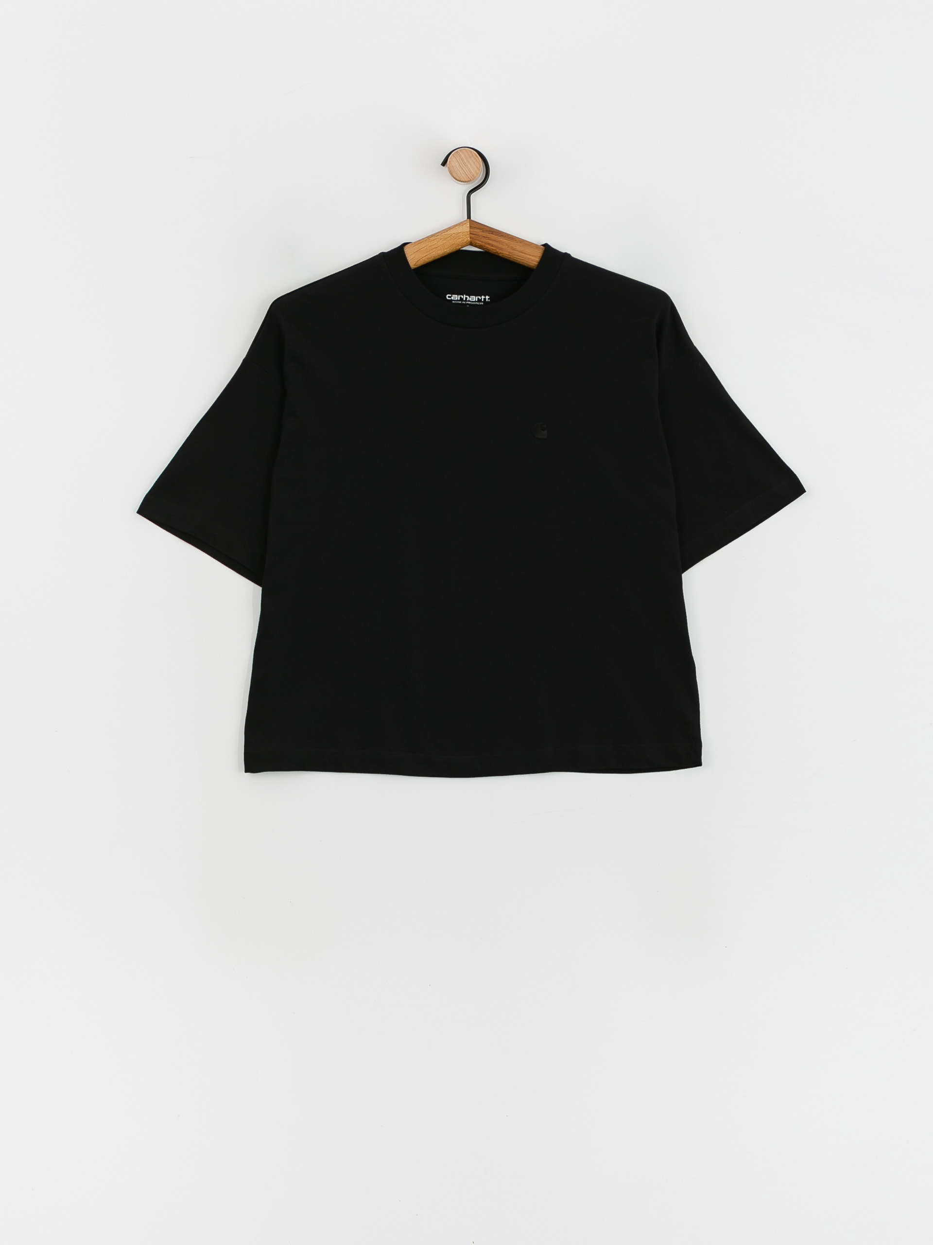 T-shirt Carhartt WIP Chester Wmn (black)