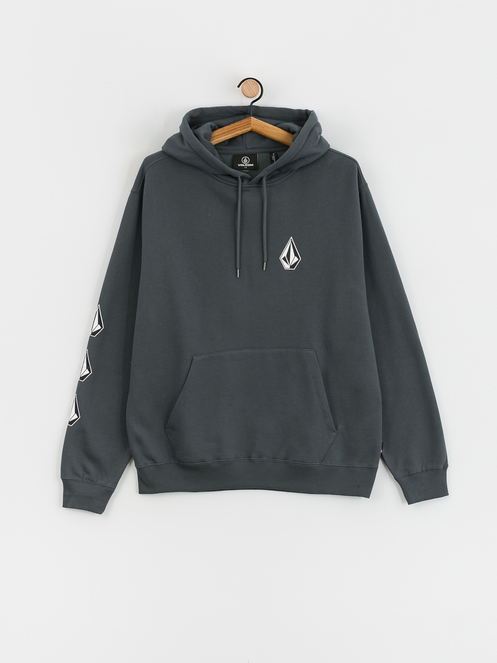 Bluza z kapturem Volcom Iconic Stone HD (dark slate)