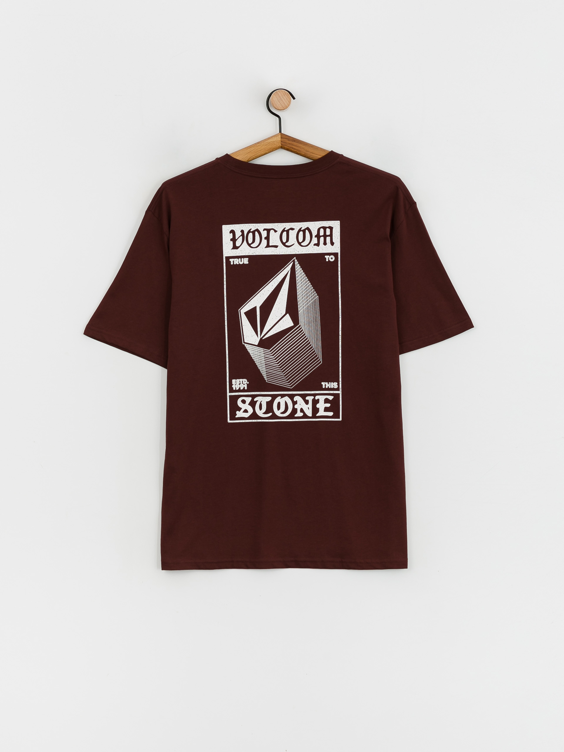 T-shirt Volcom Globstok Bsc (bitter chocolate)