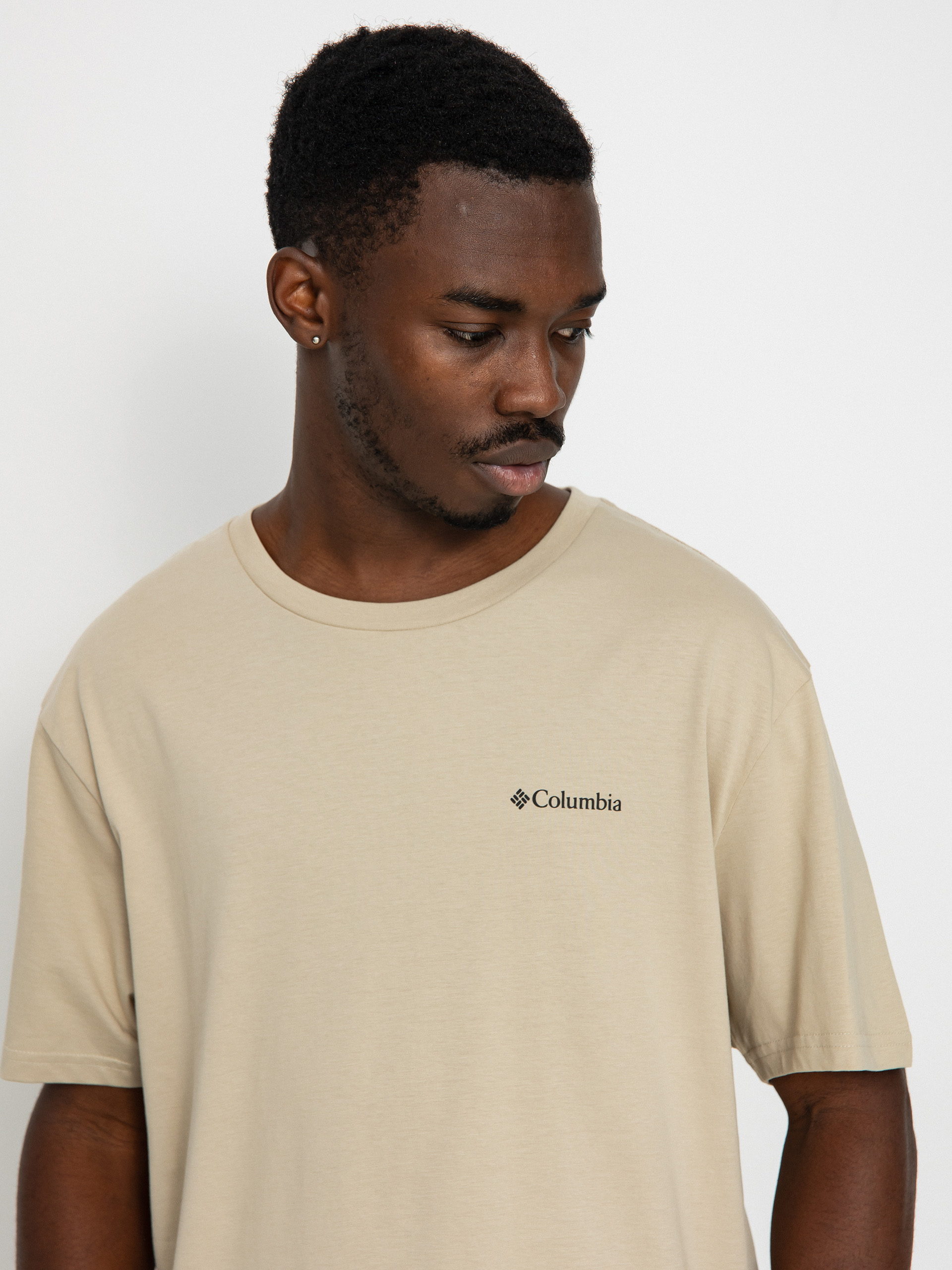 T-shirt Columbia Basic Logo (ancient fossil)