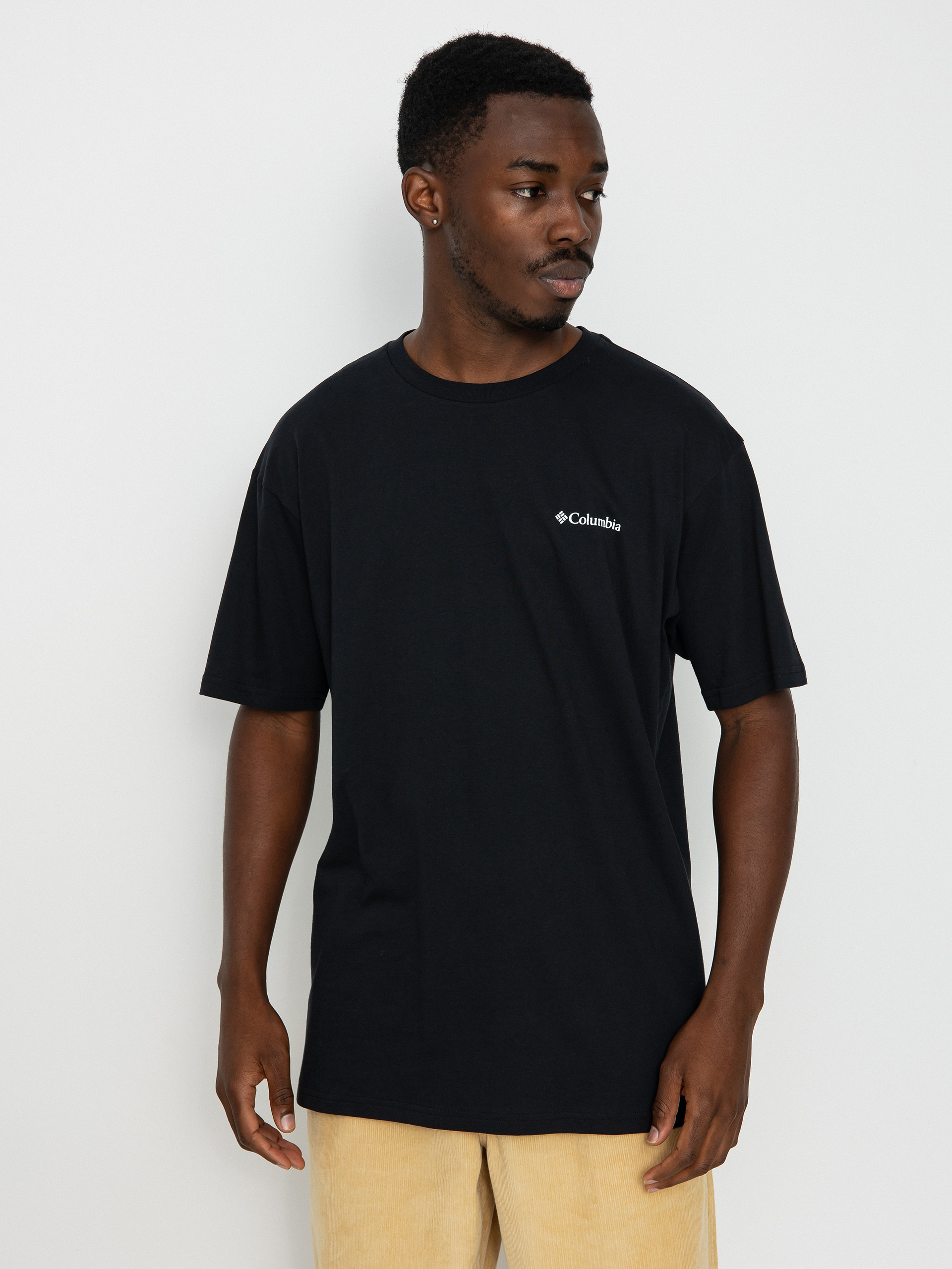 T-shirt Columbia North Cascades (black/csc box logo)