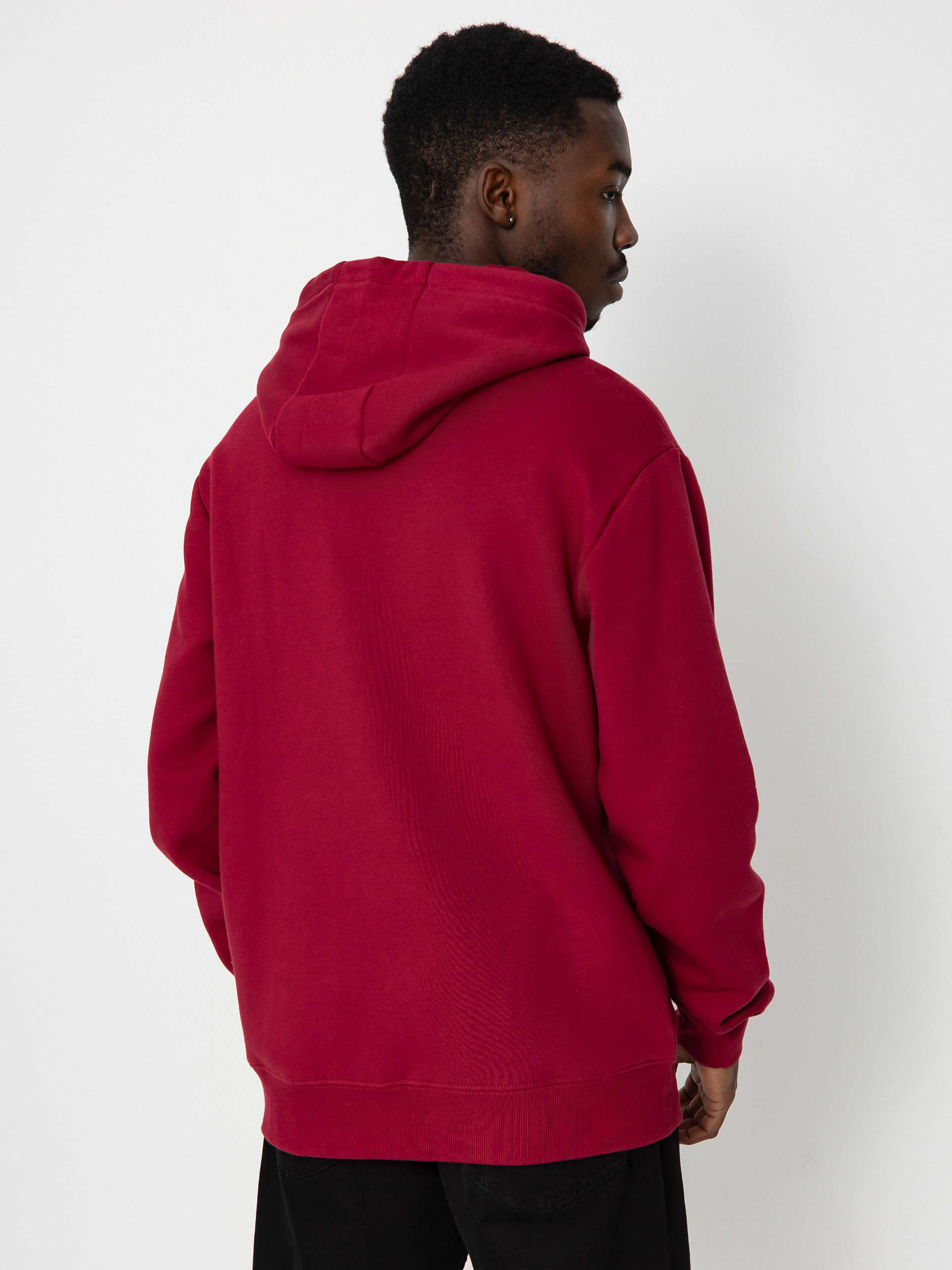 Bluza z kapturem Quiksilver Big Logo HD (tibetan red)
