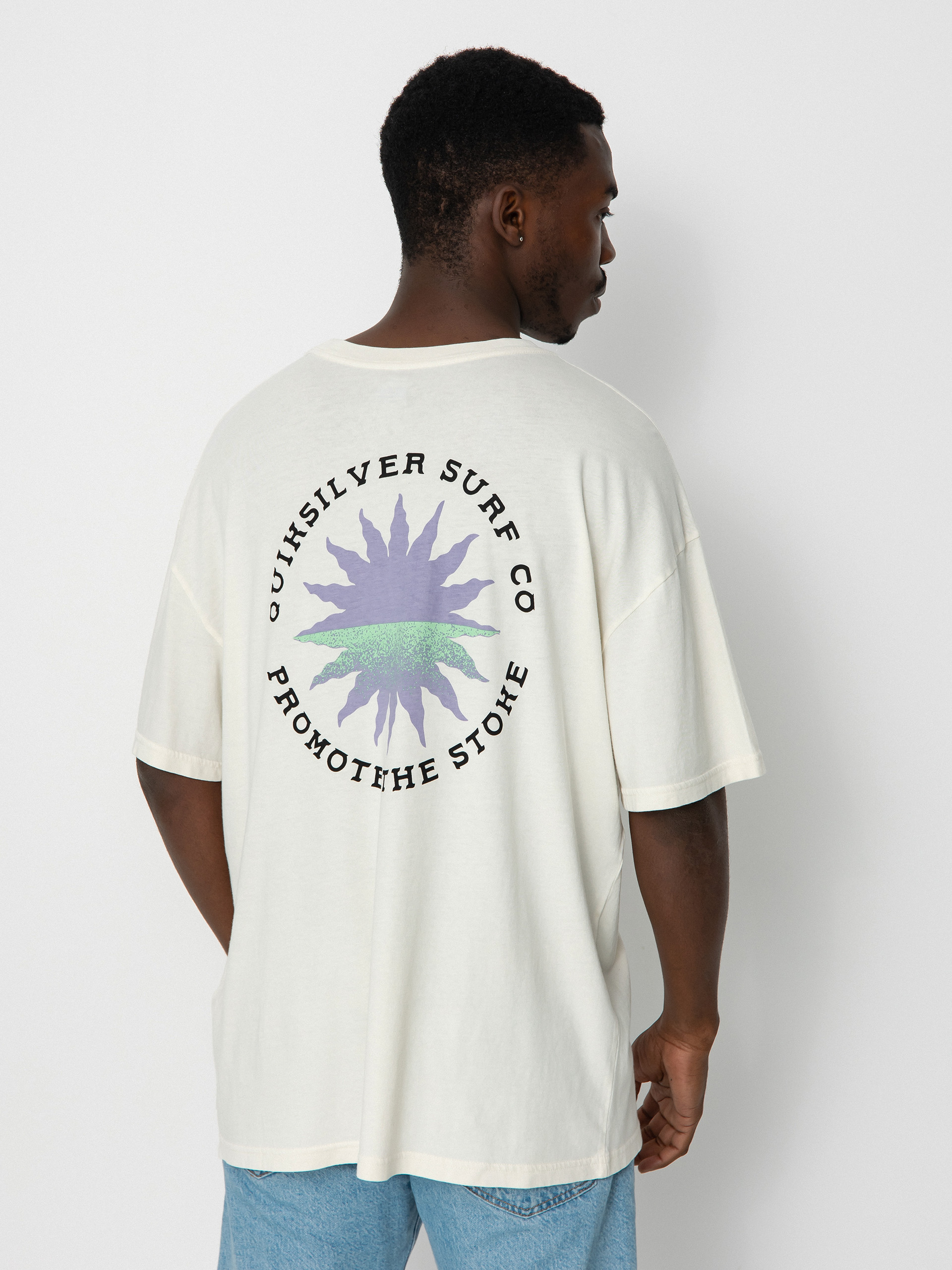 T-shirt Quiksilver Fading Sun (birch)