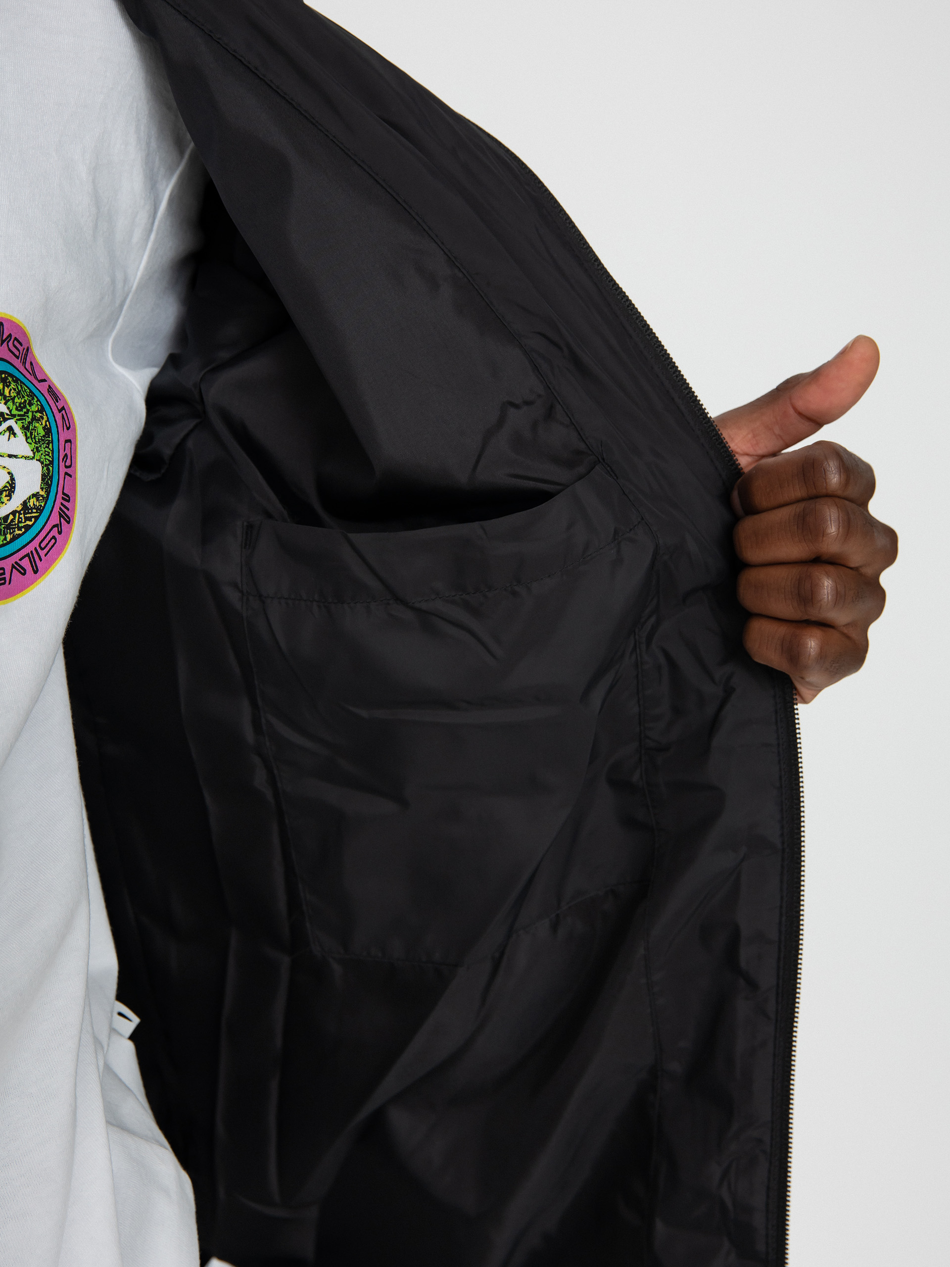 Kurtka Quiksilver Scaly (black)