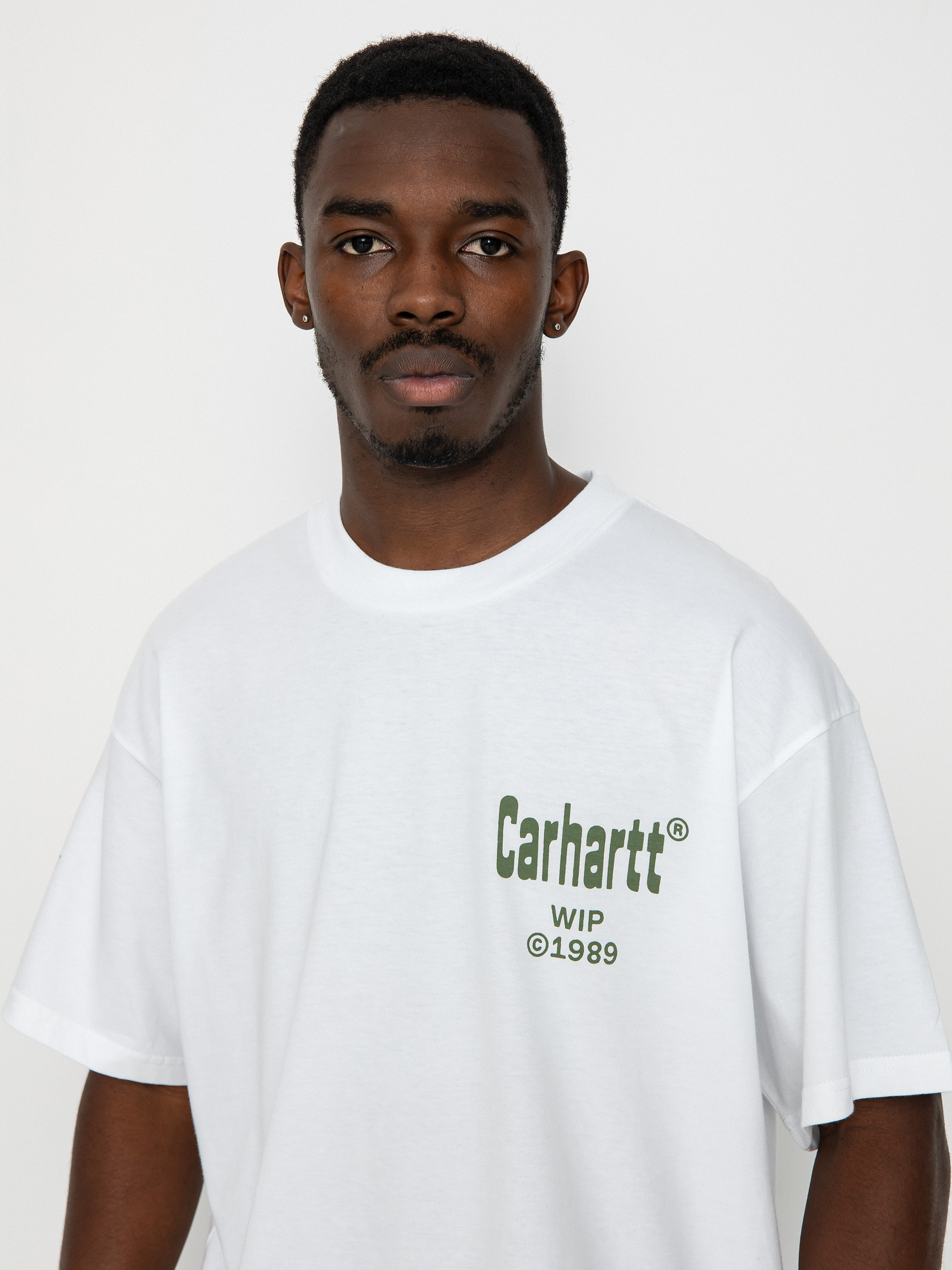 T-shirt Carhartt WIP Home (white/dollar green)