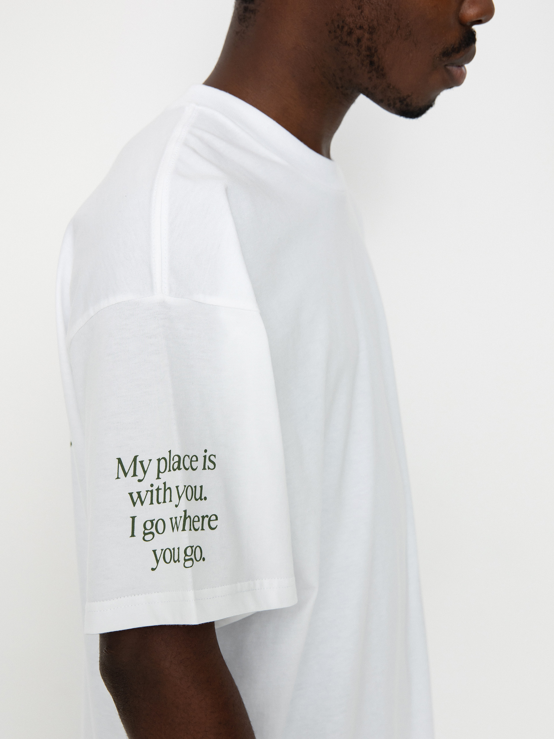 T-shirt Carhartt WIP Home (white/dollar green)