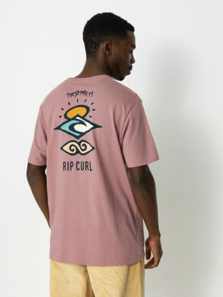 T-shirt Rip Curl Search Icon (mauve)