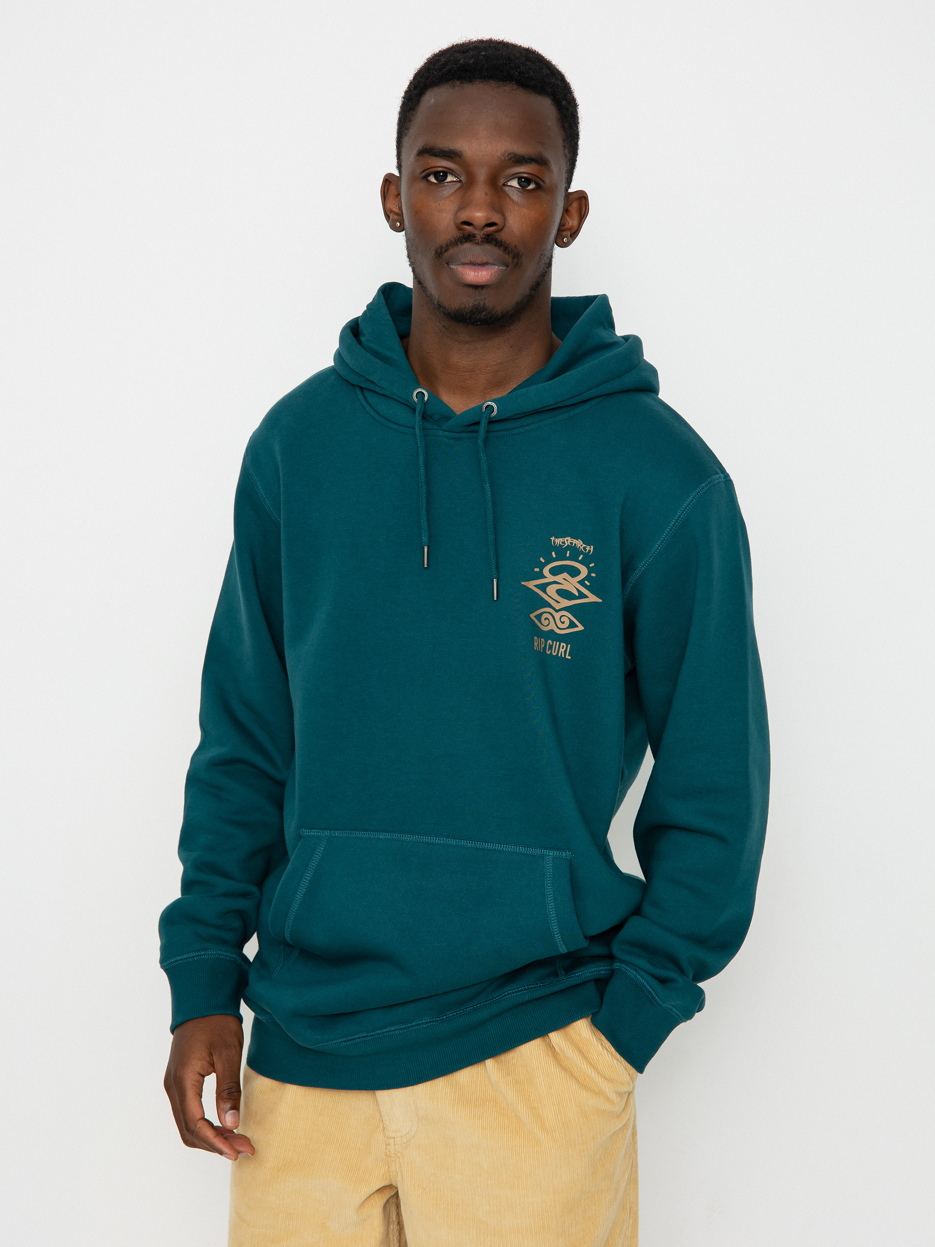 Bluza z kapturem Rip Curl Search Icon HD (blue green)