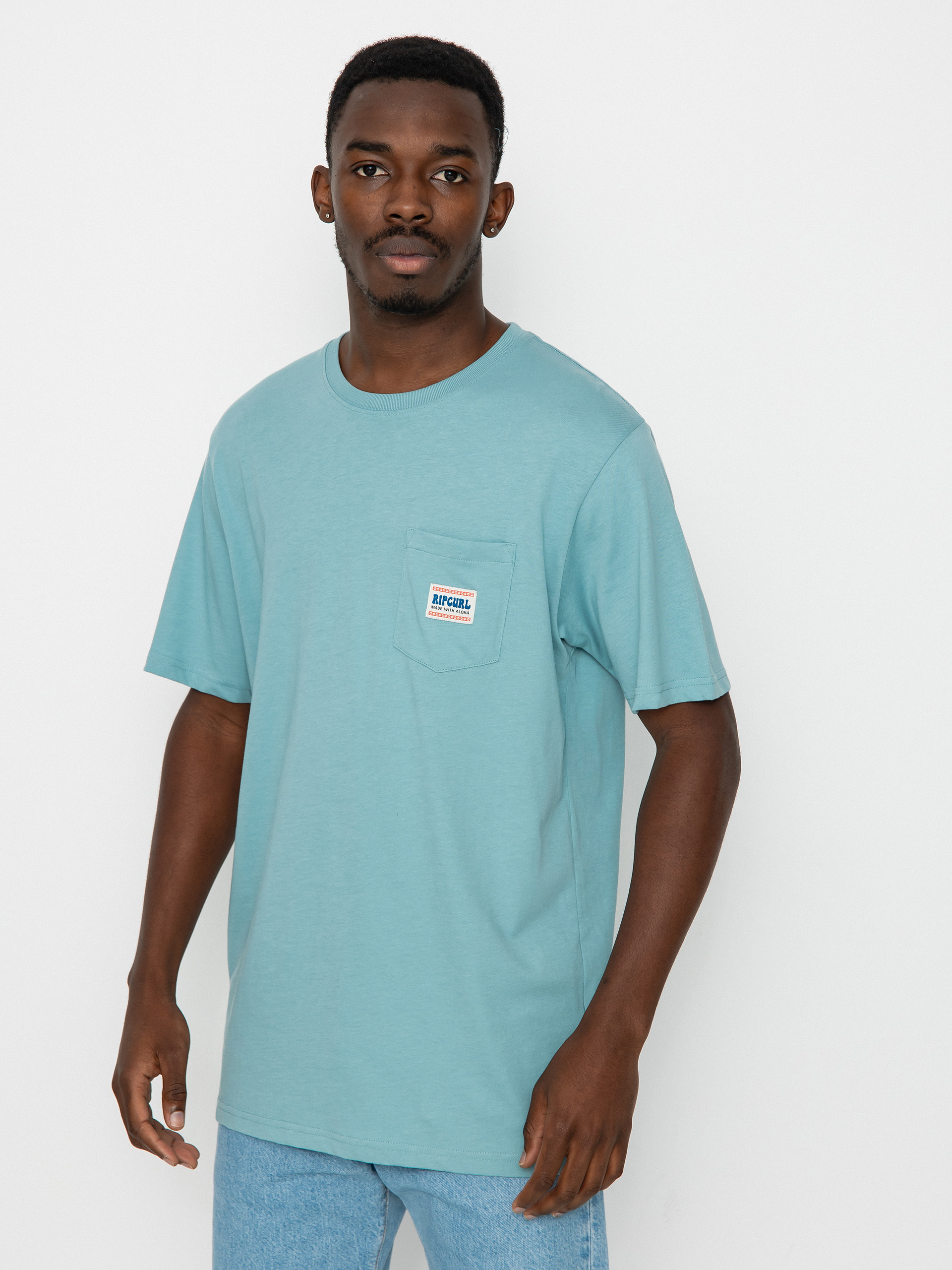 T-shirt Rip Curl Horizon Badge (dusty blue)