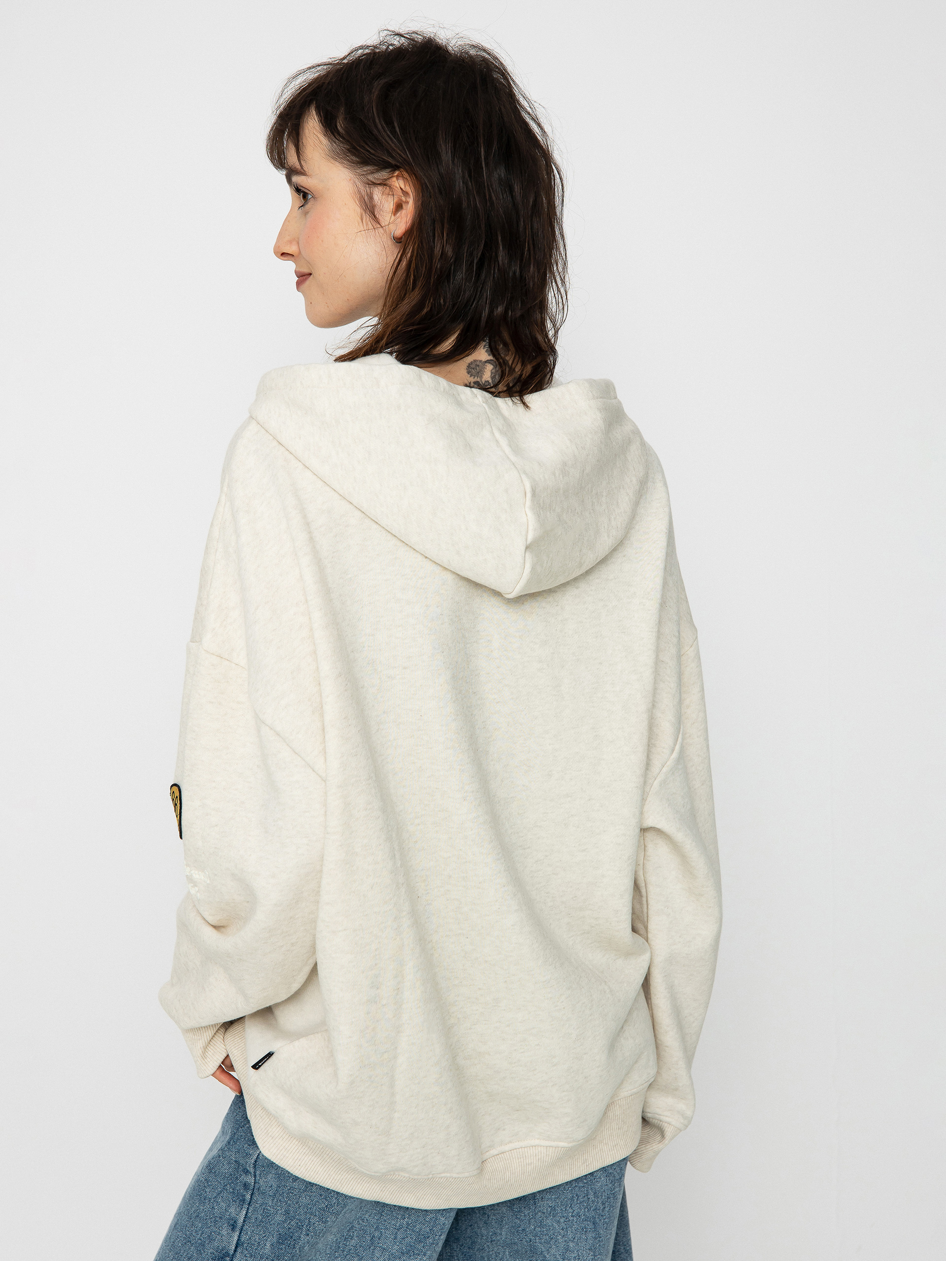 Bluza z kapturem Vans Flip It HD Wmn (dusk downer oatmeal heather)