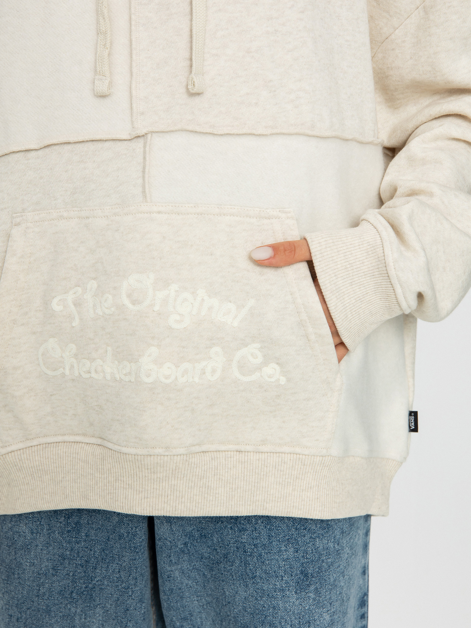 Bluza z kapturem Vans Flip It HD Wmn (dusk downer oatmeal heather)