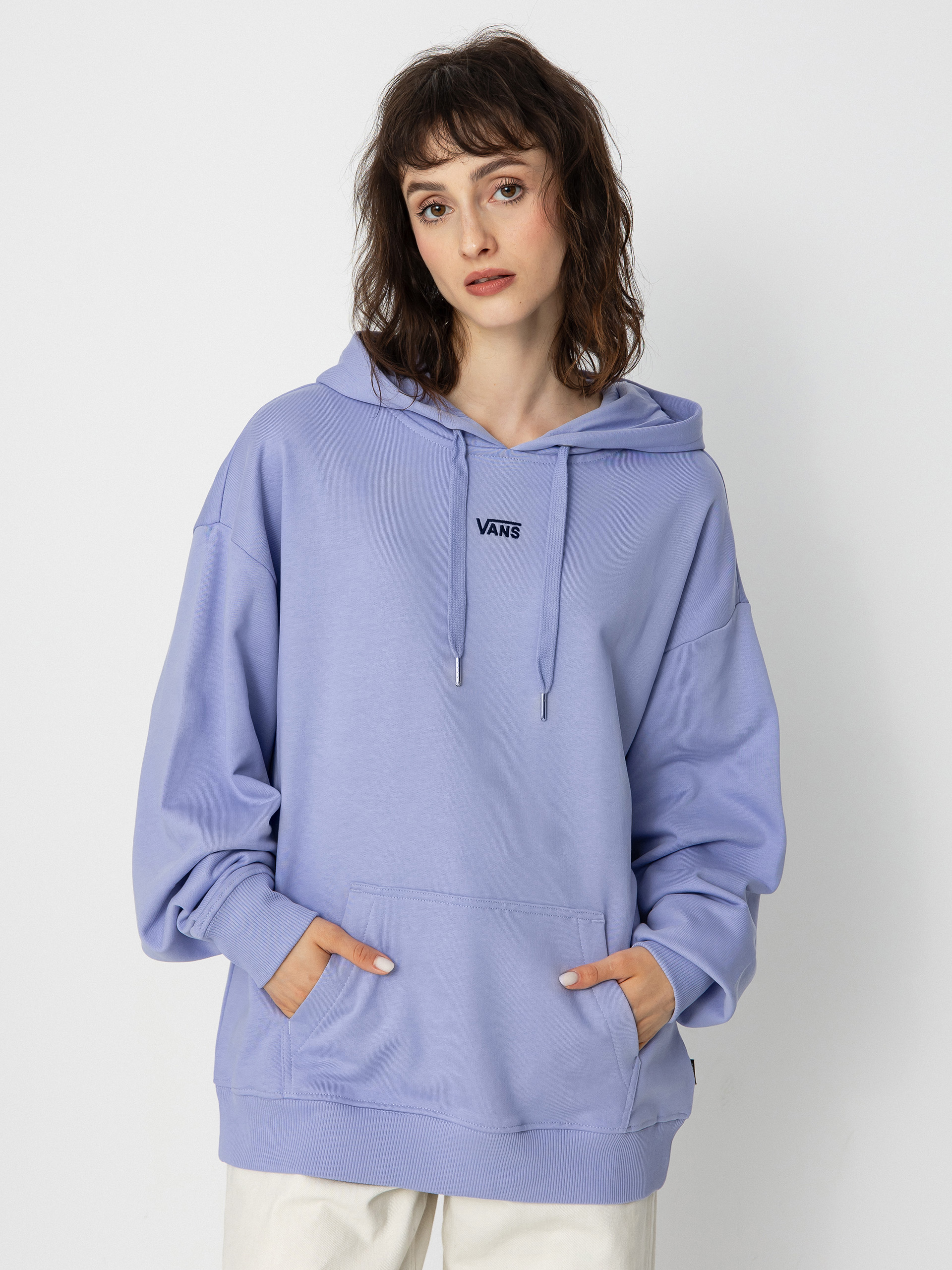 Bluza z kapturem Vans Flying V Os Ft Ls HD Wmn (flying v sweet lavender)