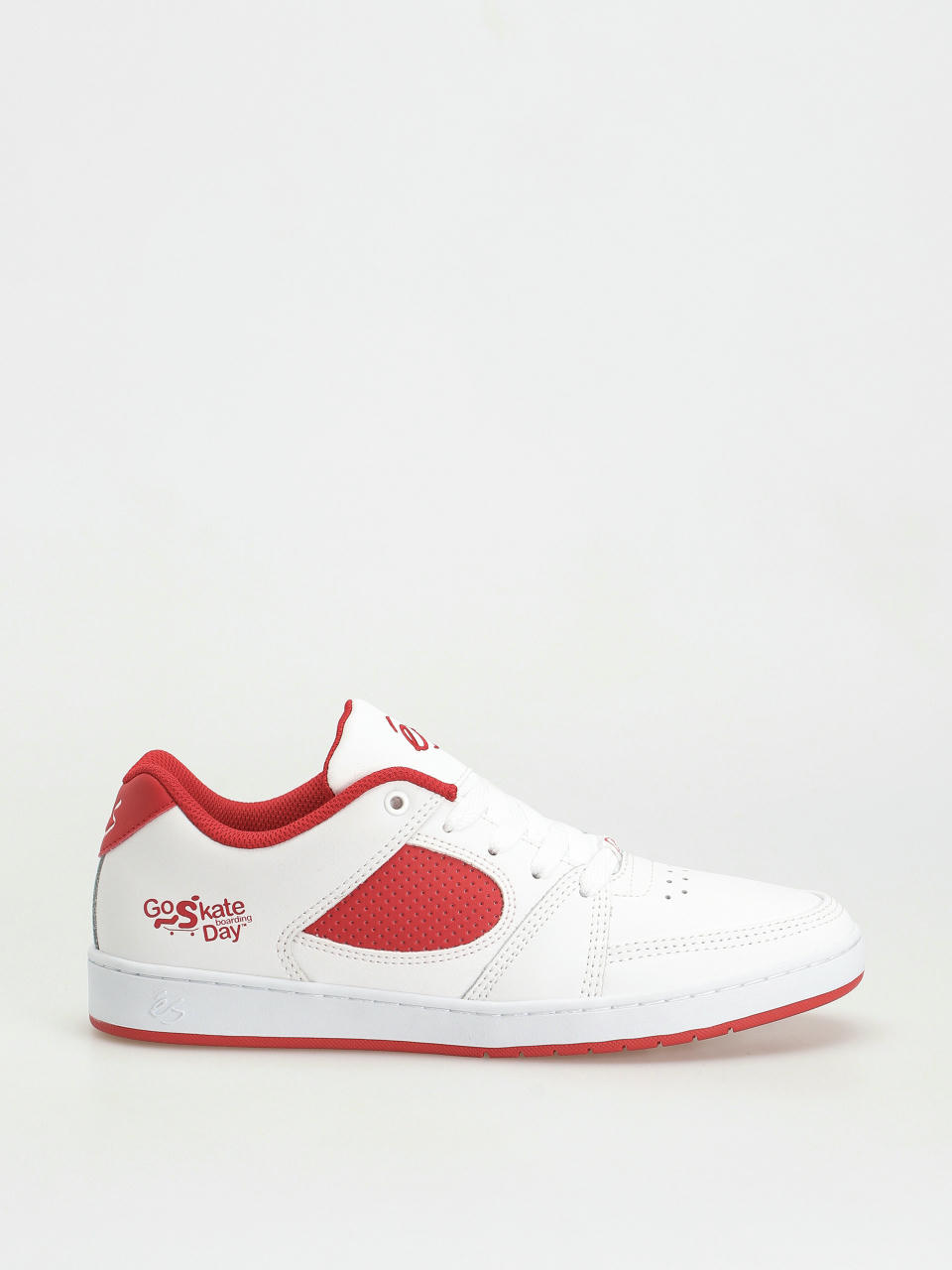 Buty eS Accel Slim X Go Skateboarding (white/red)