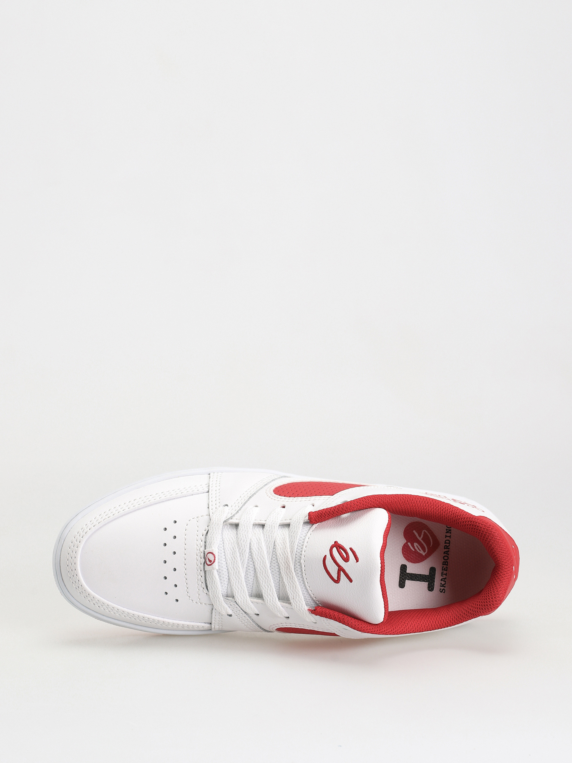 Buty eS Accel Slim X Go Skateboarding (white/red)