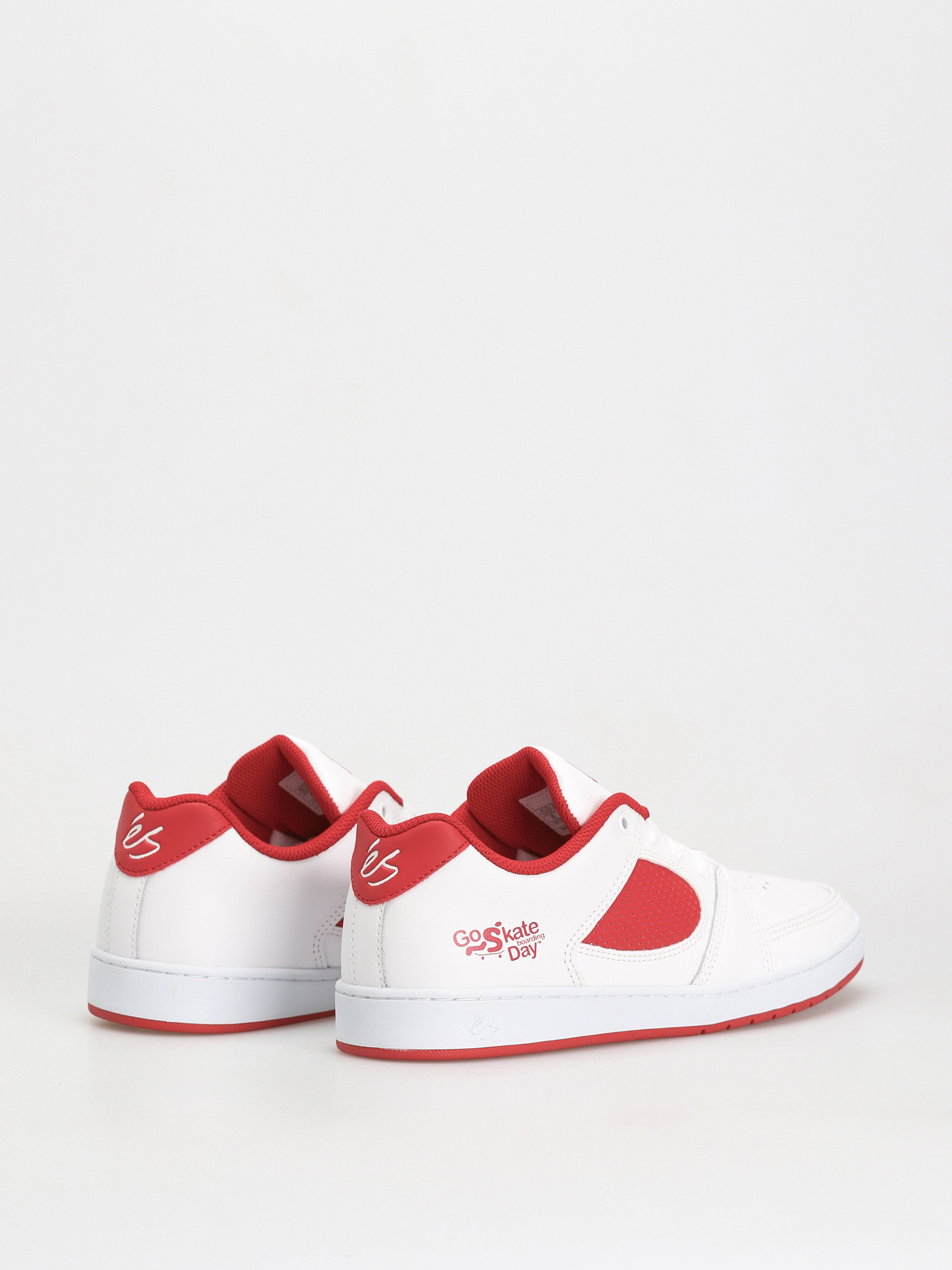Buty eS Accel Slim X Go Skateboarding (white/red)