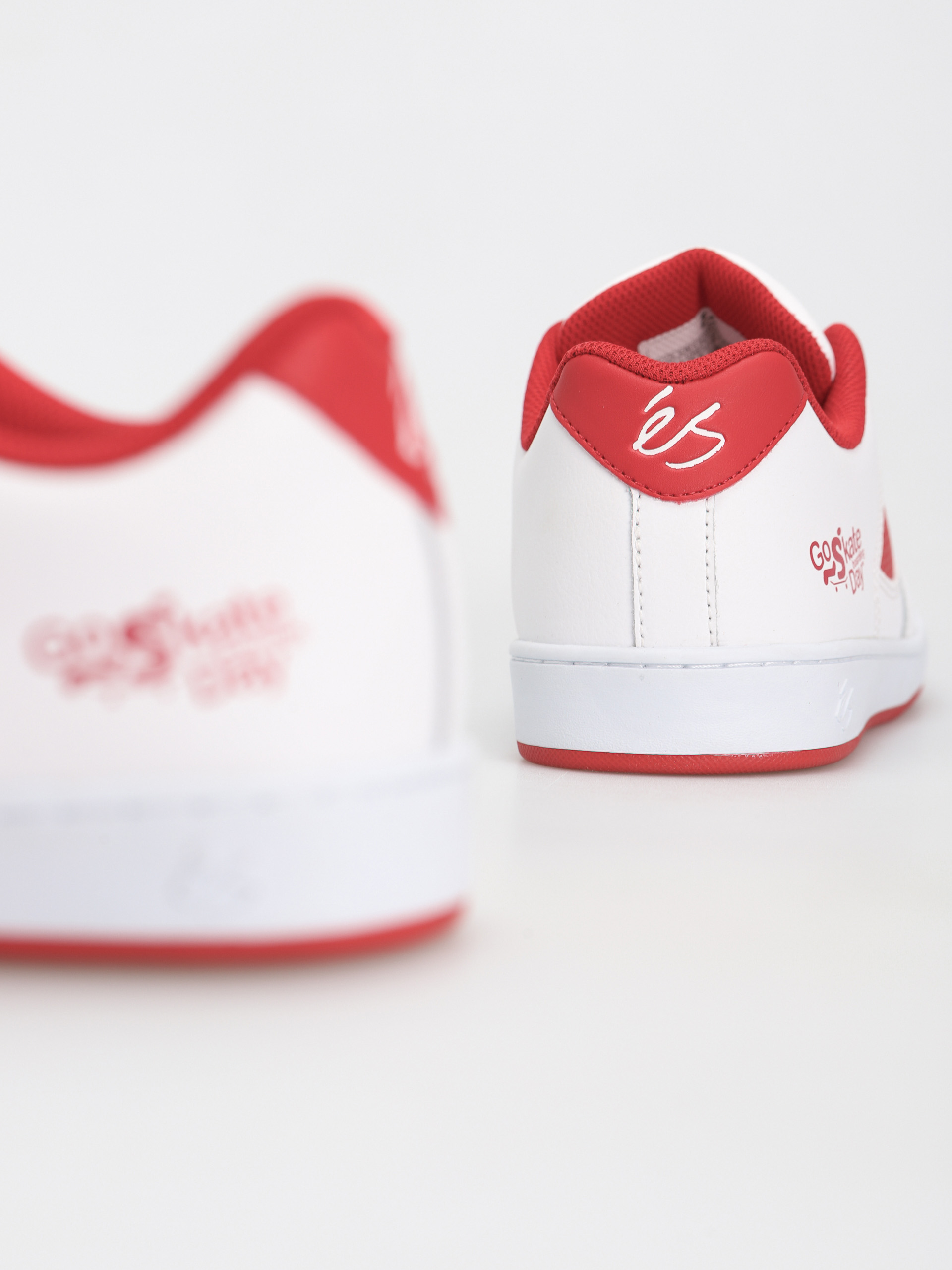 Buty eS Accel Slim X Go Skateboarding (white/red)