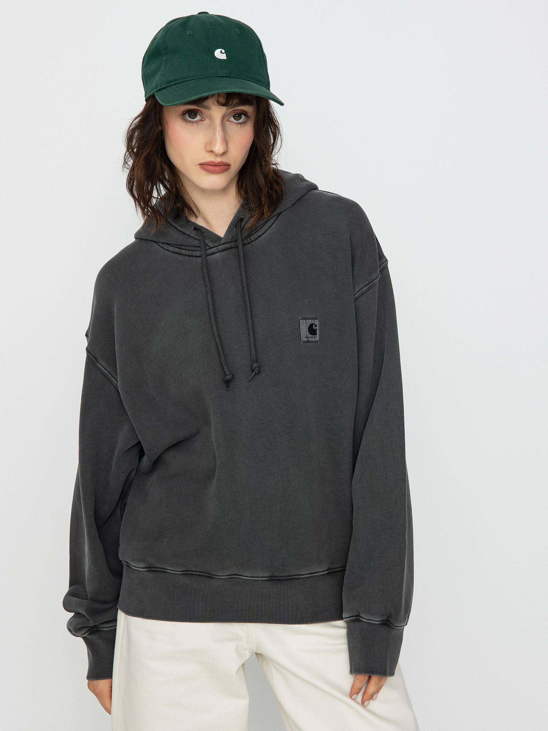 Bluza z kapturem Carhartt WIP Nelson HD Wmn (black)