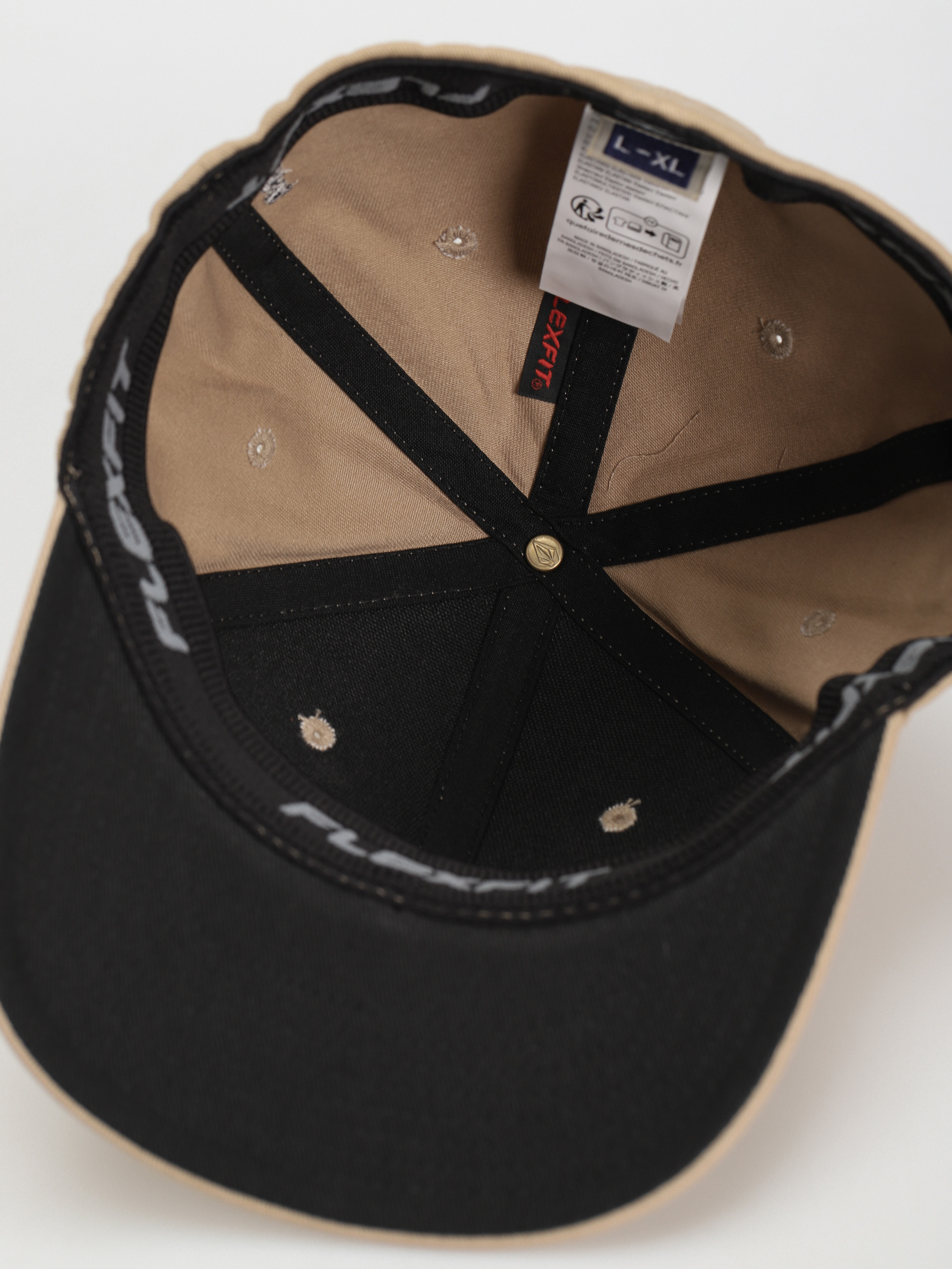 Czapka z daszkiem Volcom Full Stone Flexfit (khaki)