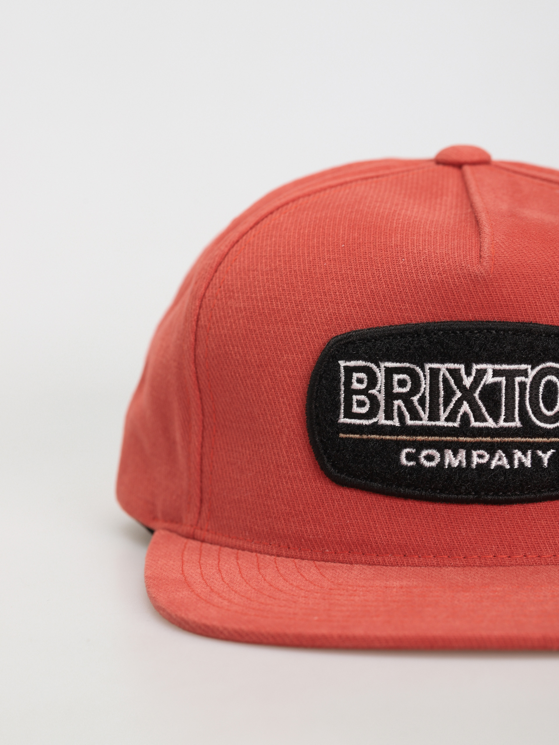 Czapka z daszkiem Brixton Canyon Mp Snpk (burnt red)