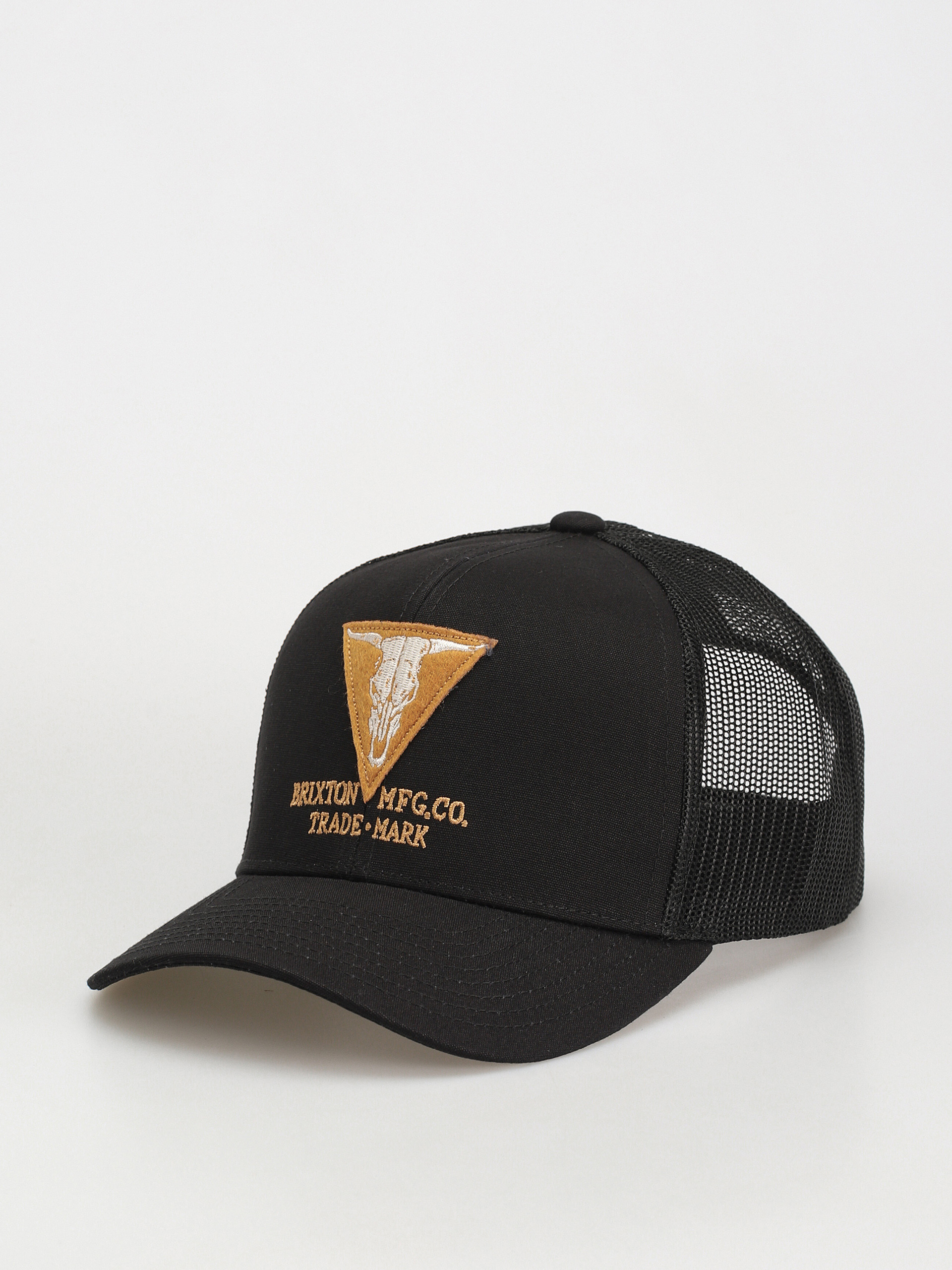Czapka z daszkiem Brixton Gunston Netplus Mp Trucker Hat (black/black)