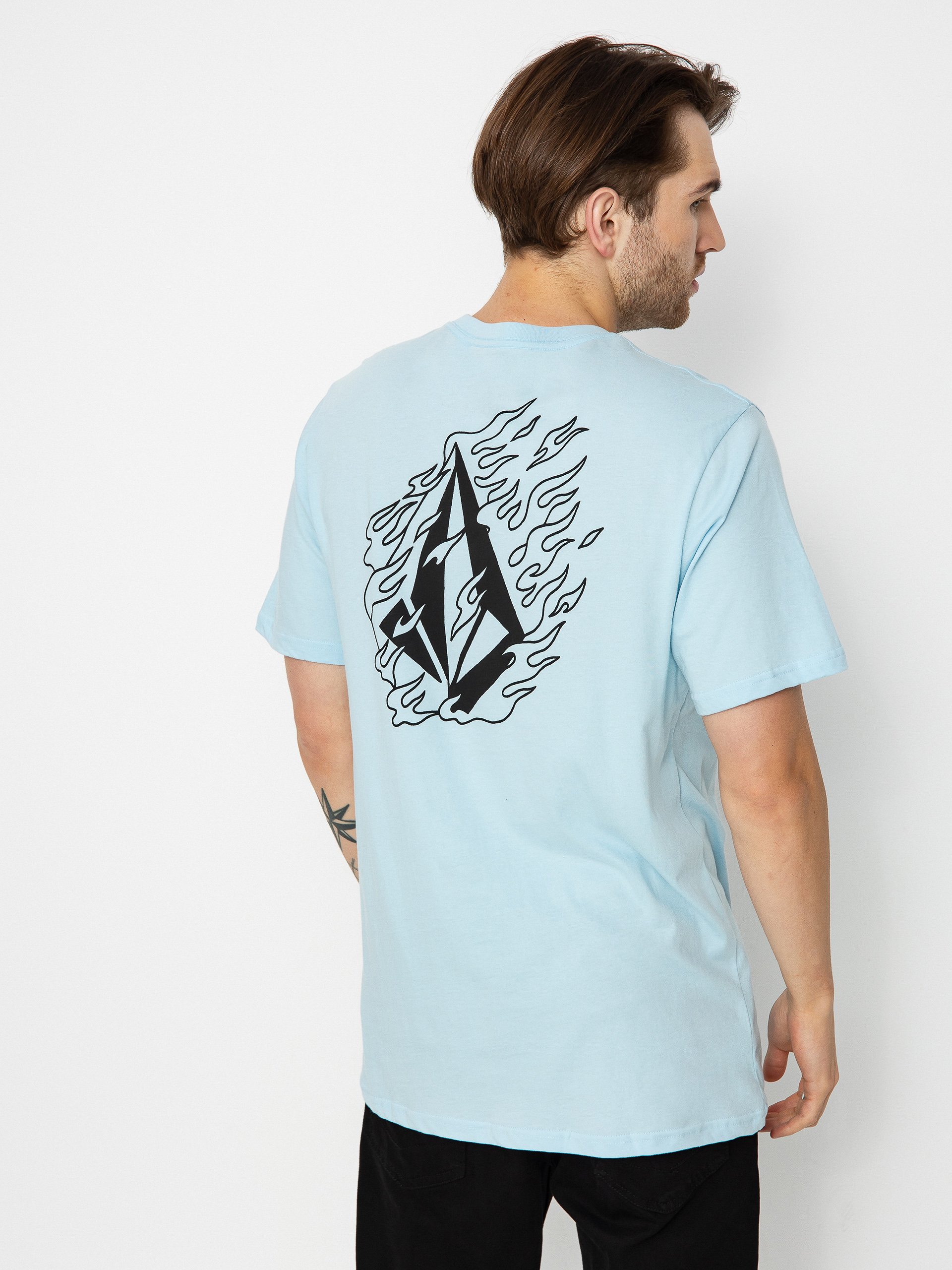 Тениска Volcom Firefight (misty blue)