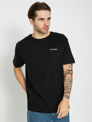 T-shirt Columbia Basic Logo (black/lc csc/branded graphic)