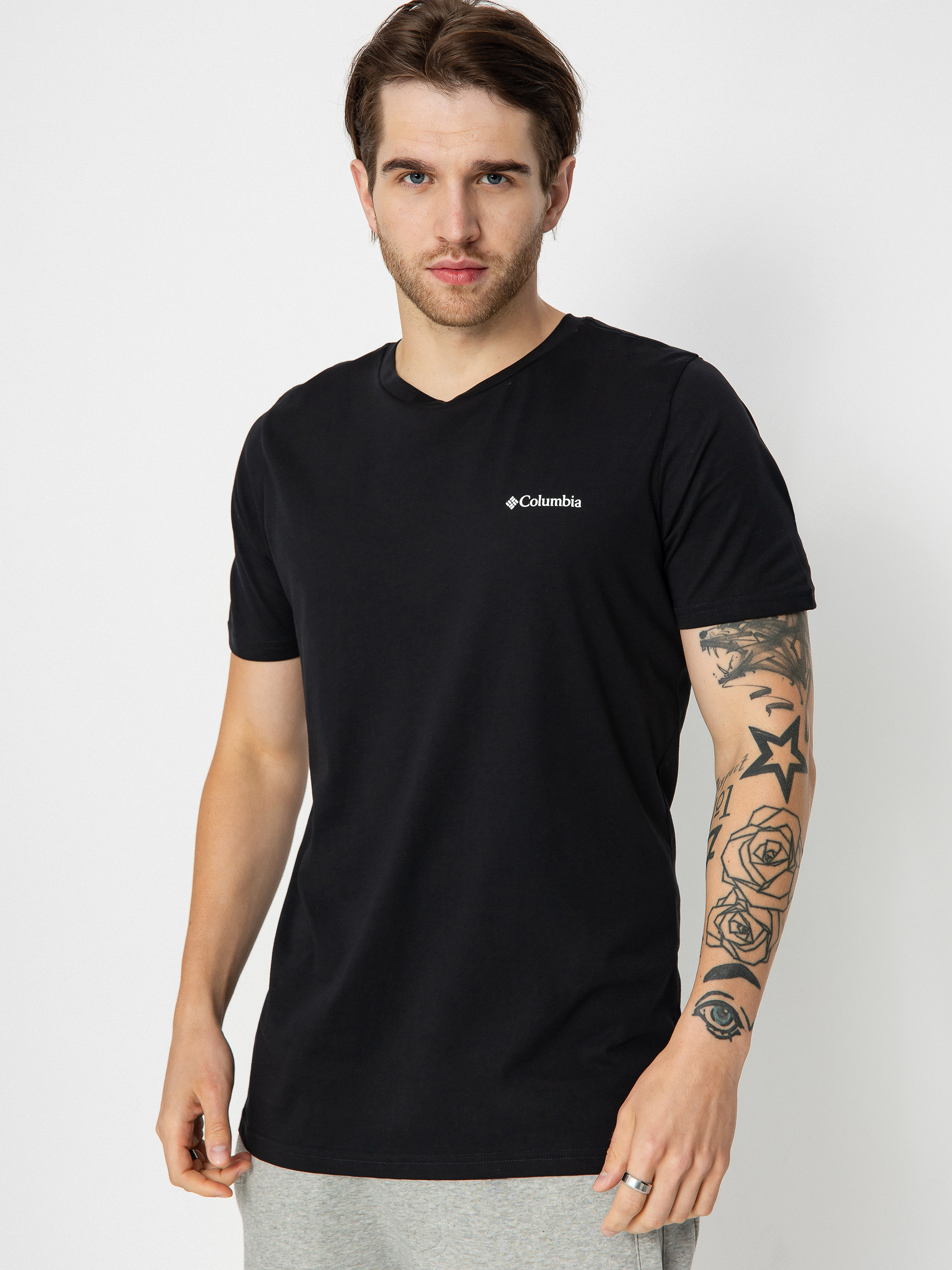 T-shirt Columbia Rapid Ridge (black/circular heritage)