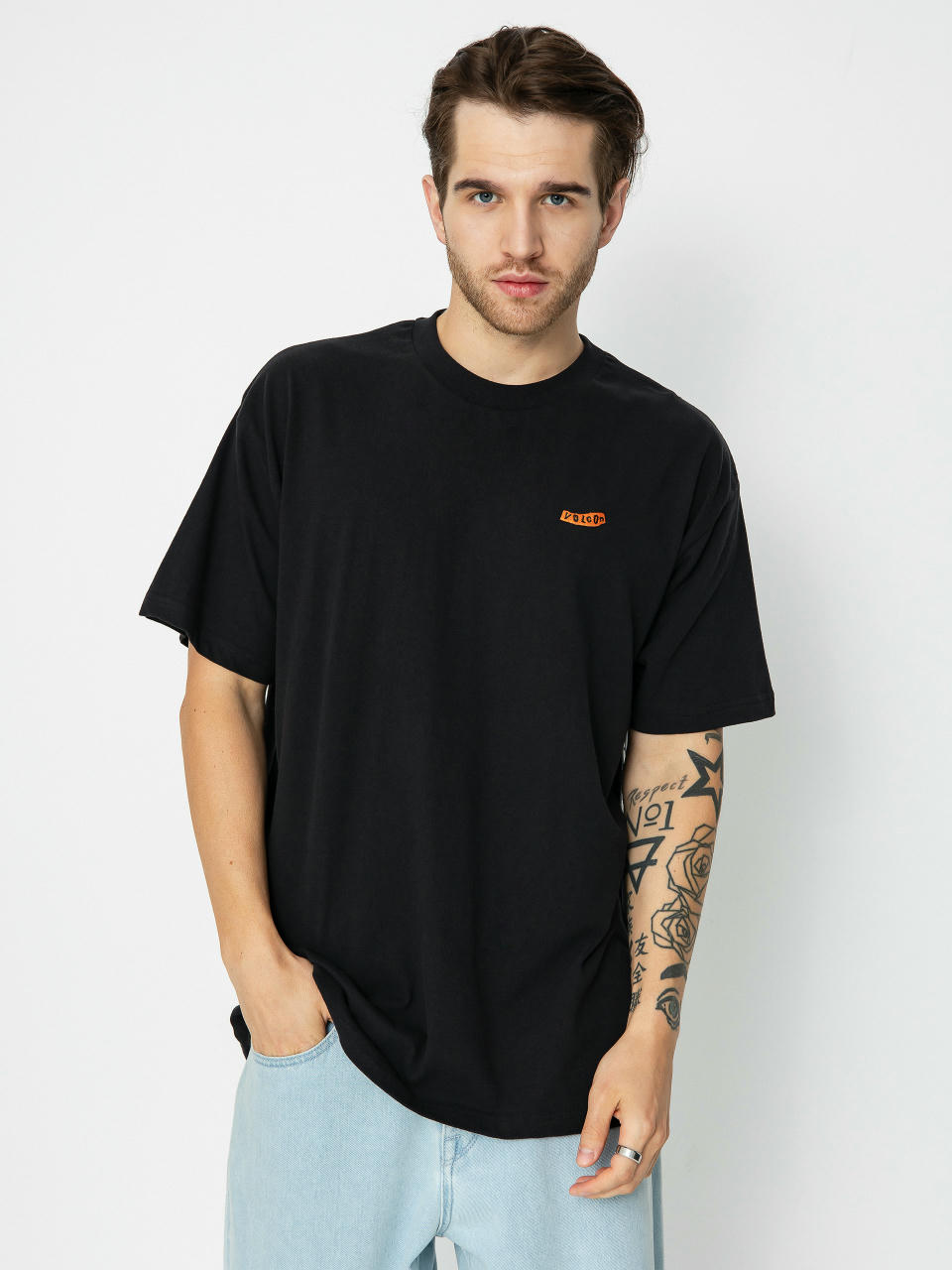 T-shirt Volcom Pistol Stone Lse (black)