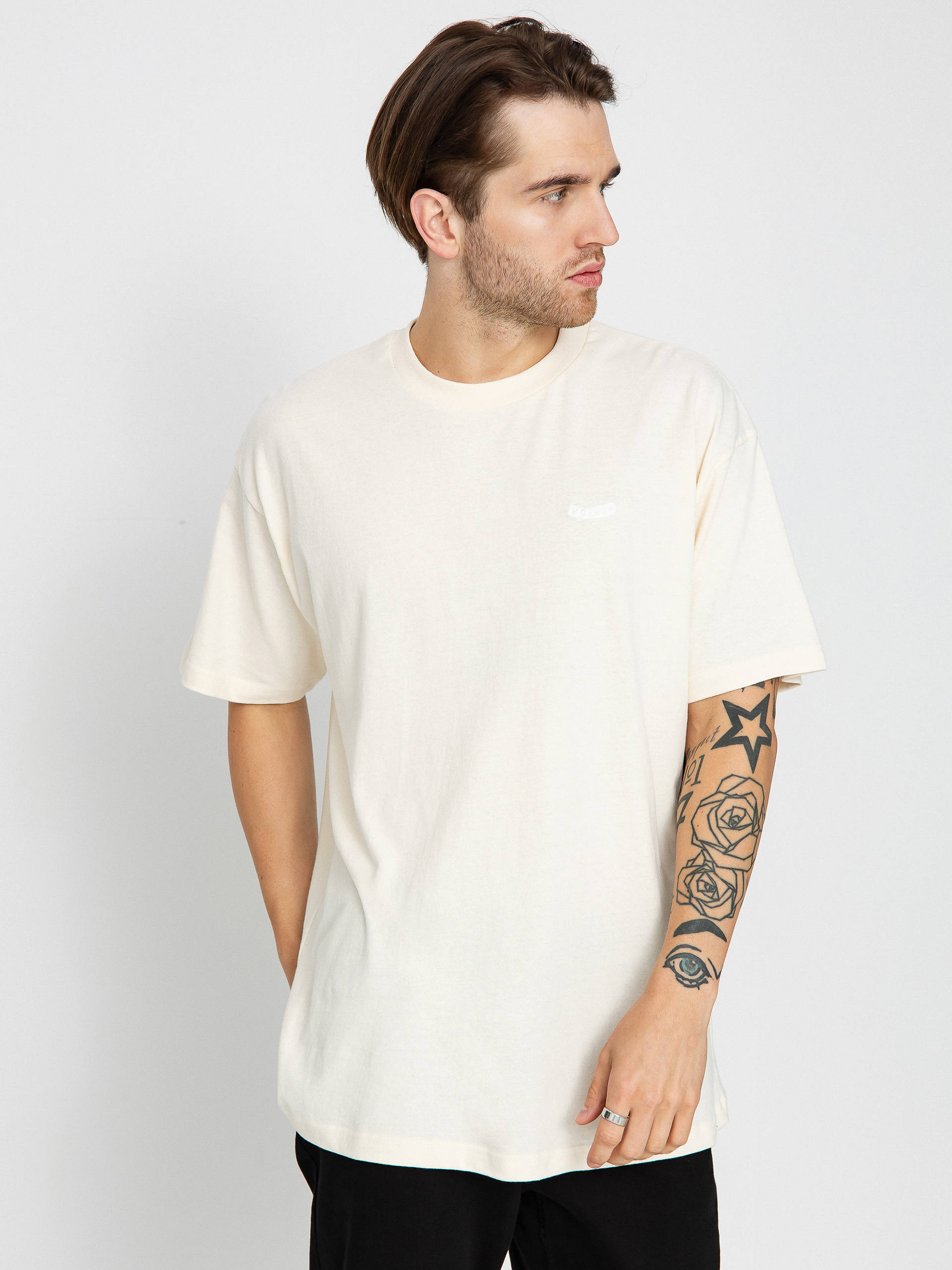 Dirty white shop tee shirt