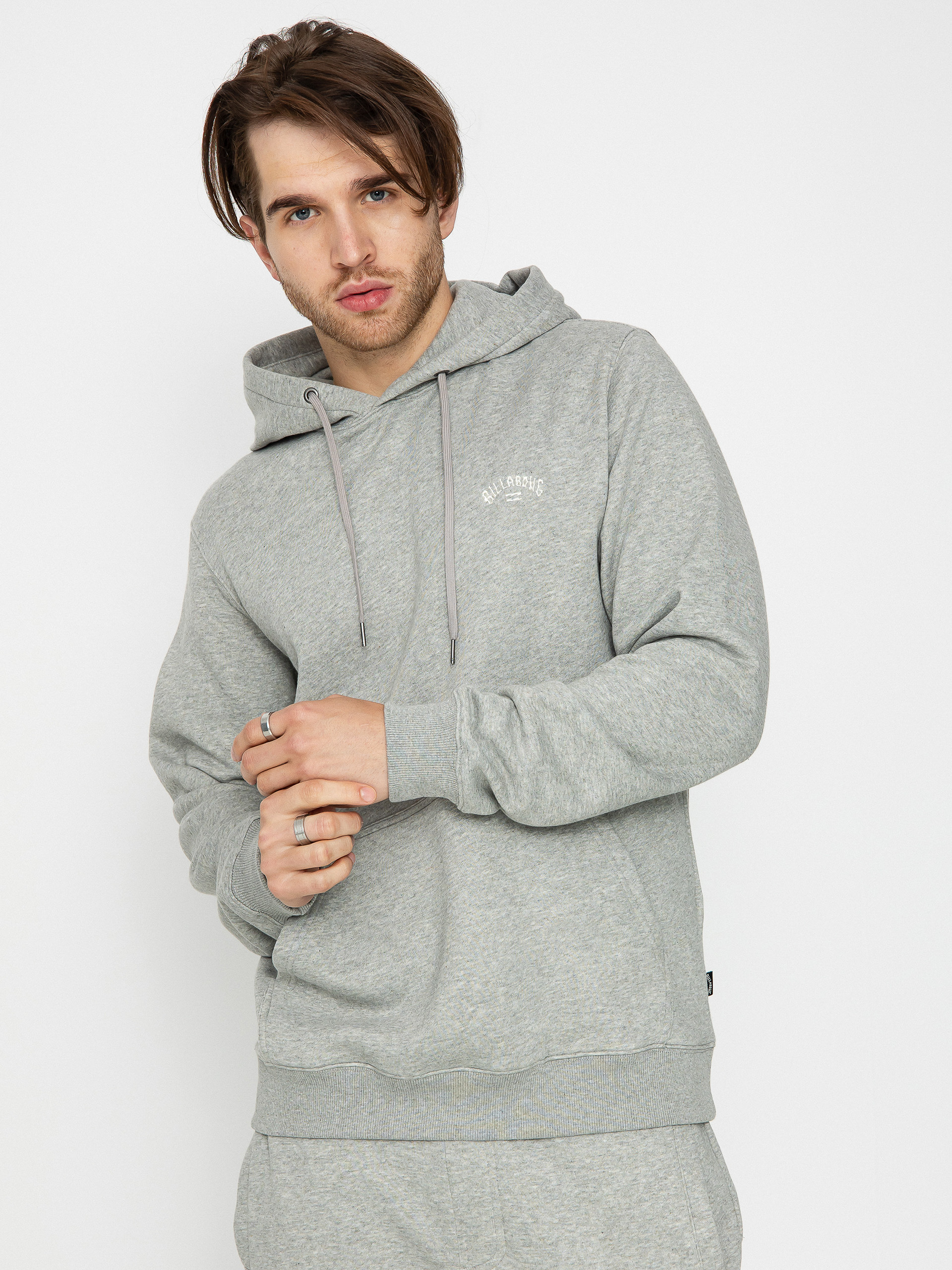 Bluza z kapturem Billabong Arch HD (grey heather)