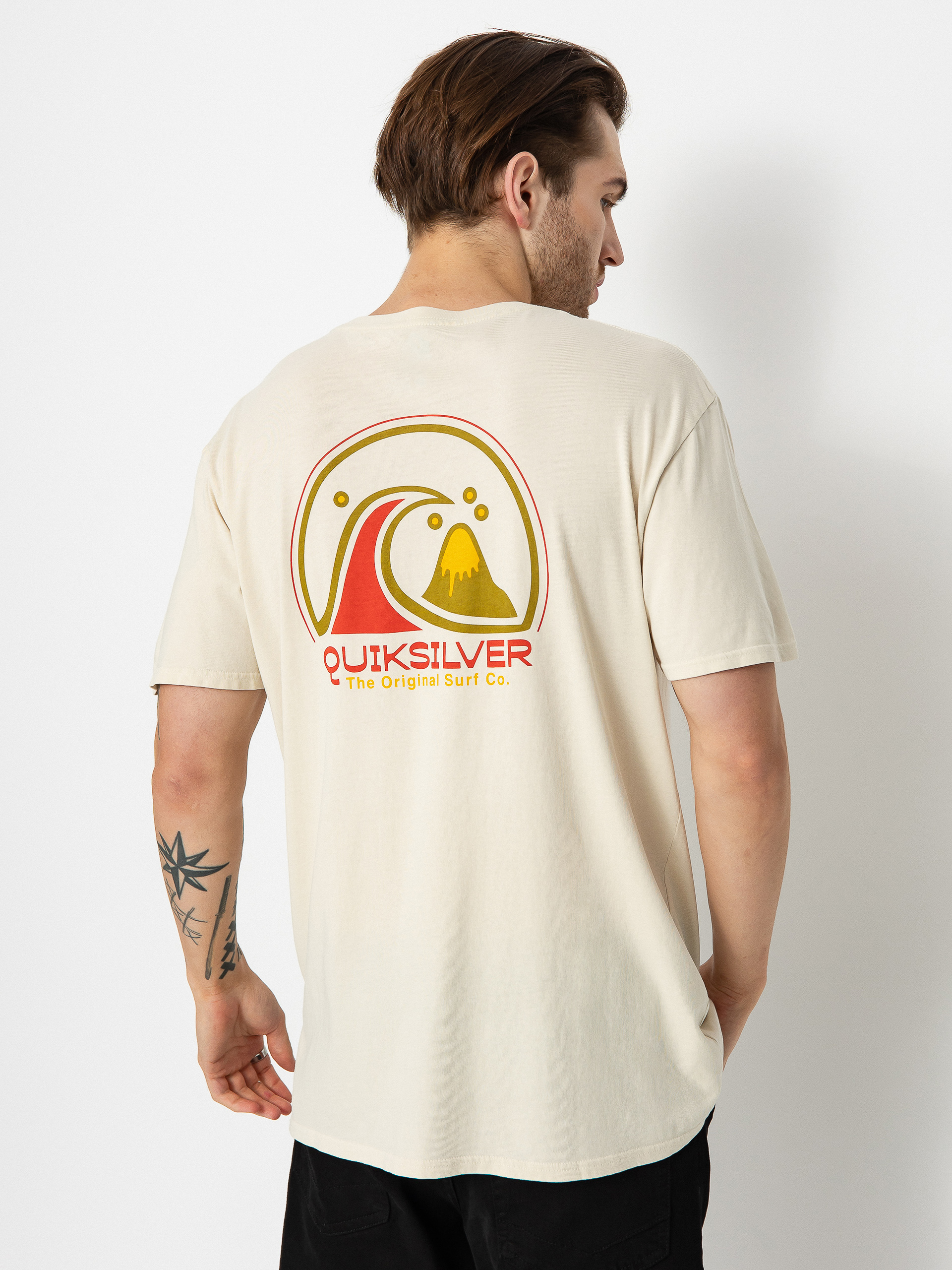 T-shirt Quiksilver Clean Circle (birch)