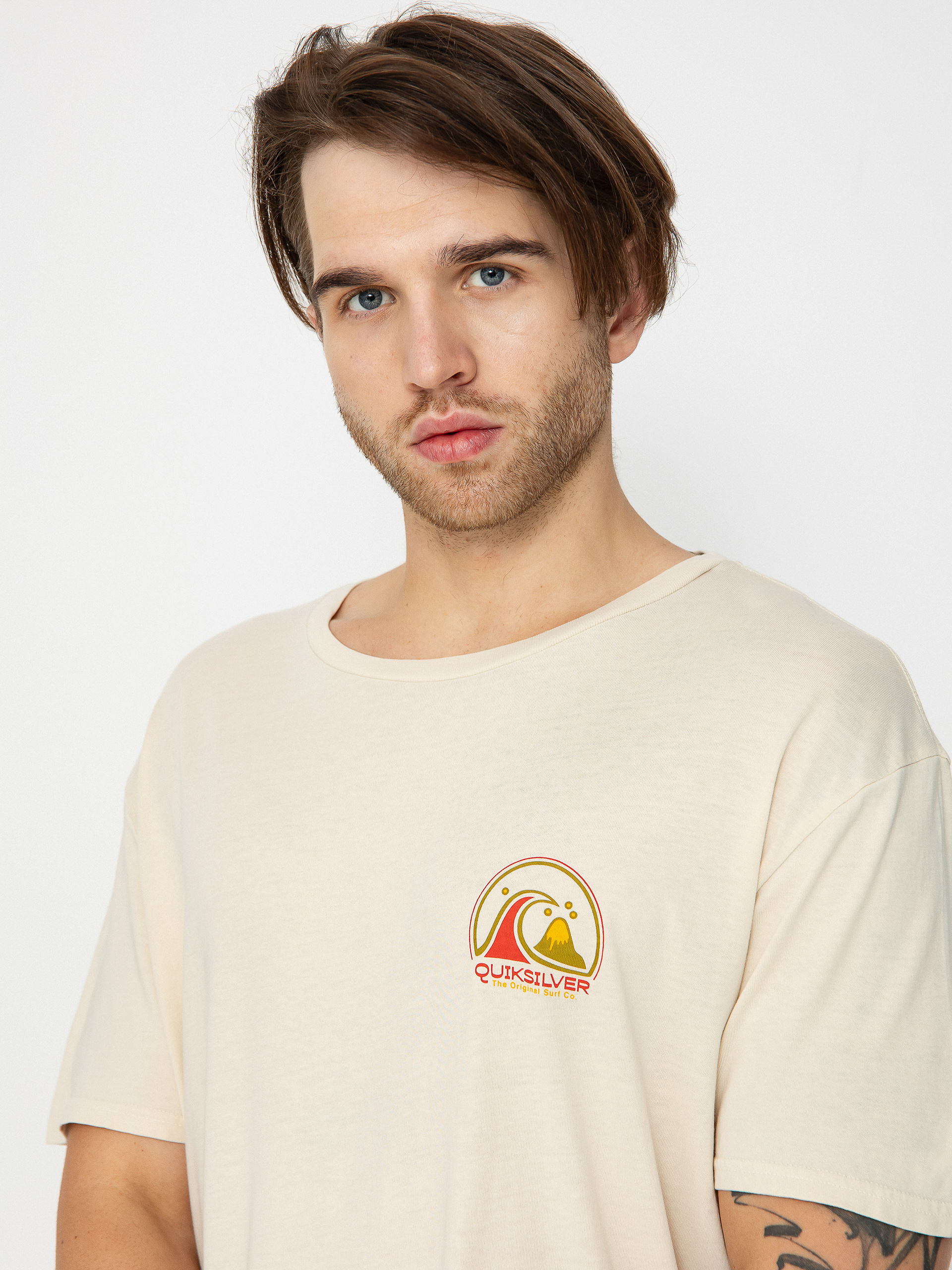 T-shirt Quiksilver Clean Circle (birch)