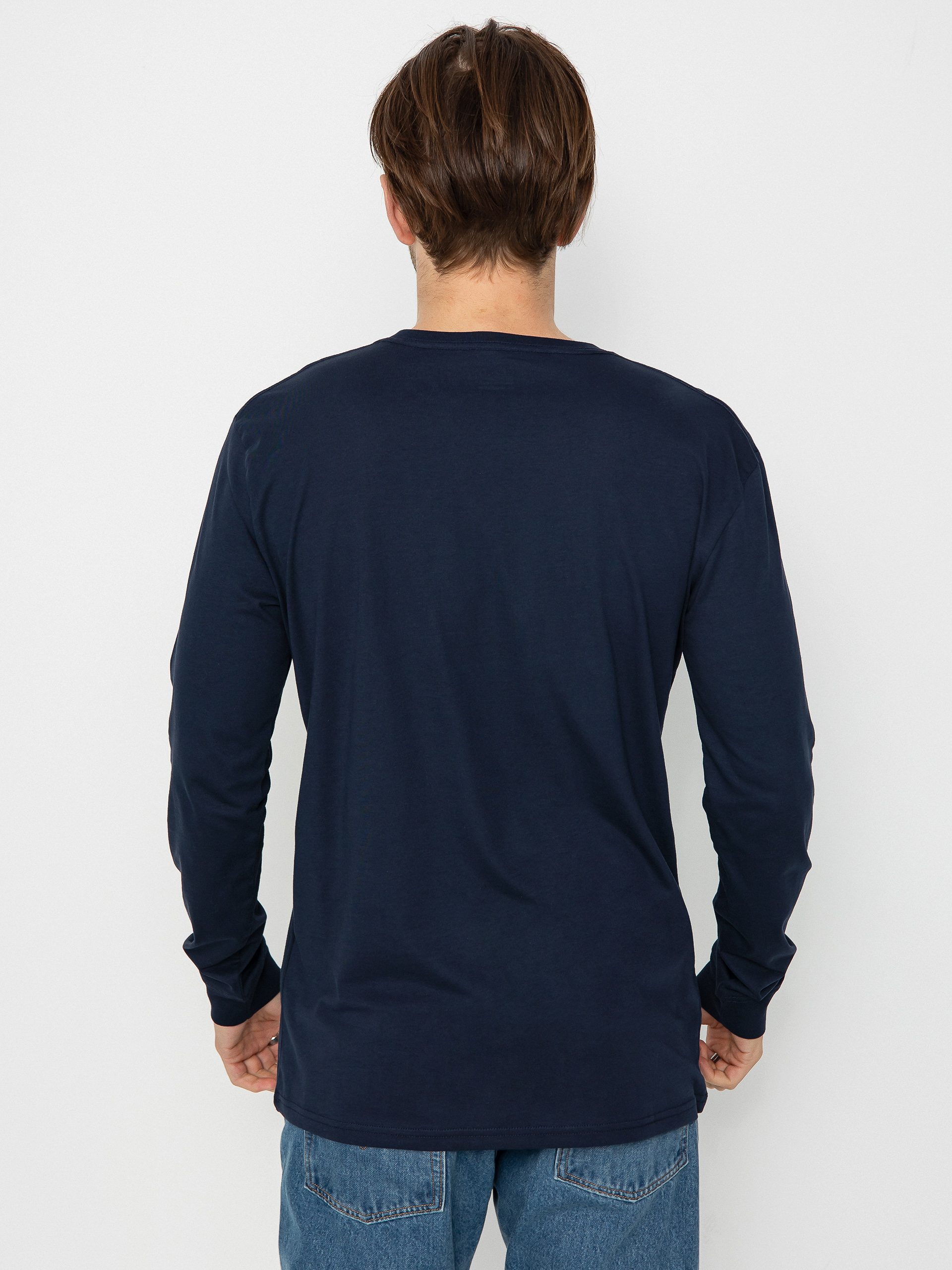 Longsleeve Quiksilver Circled Script Front (navy blazer)