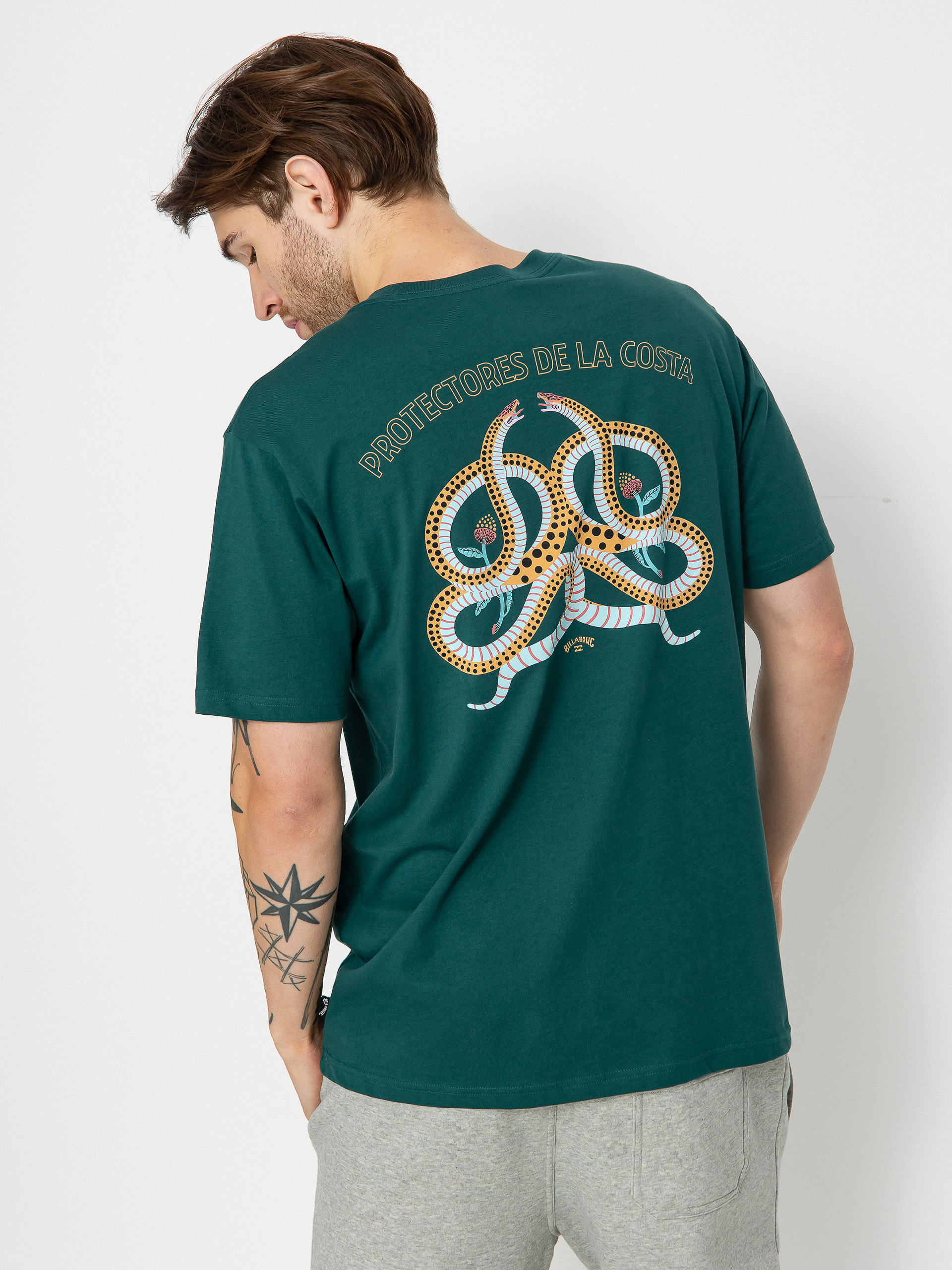 T-shirt Billabong Serpientes (deep teal)
