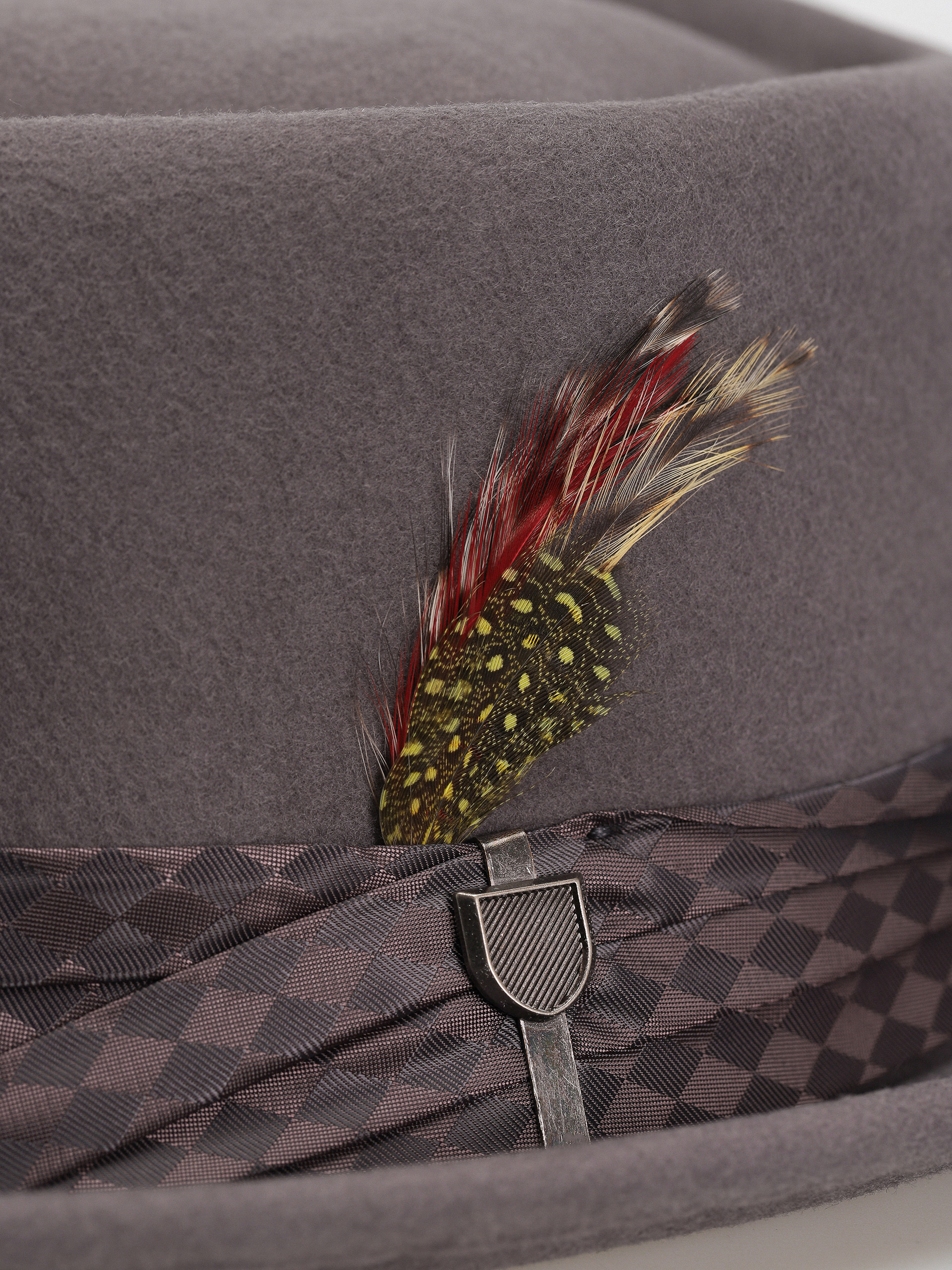 Kapelusz Brixton Stout Pork Pie (dusk/dusk check)