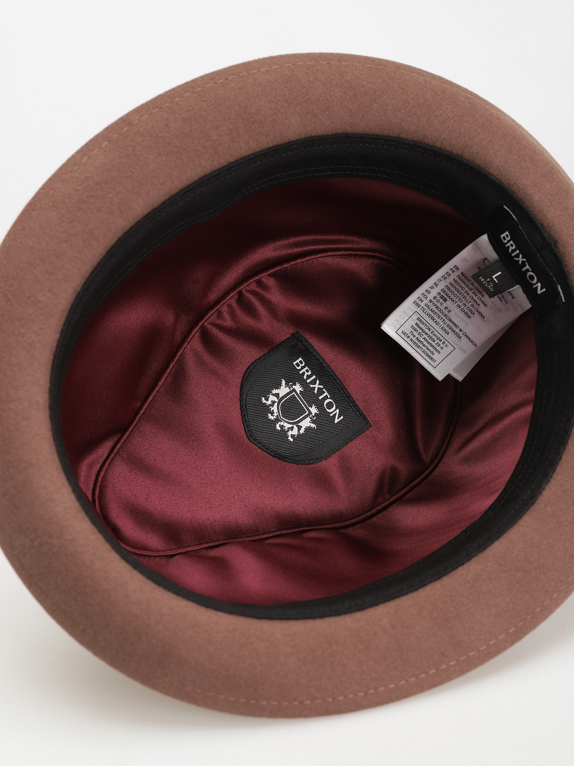 Kapelusz Brixton Gain Fedora (bison)