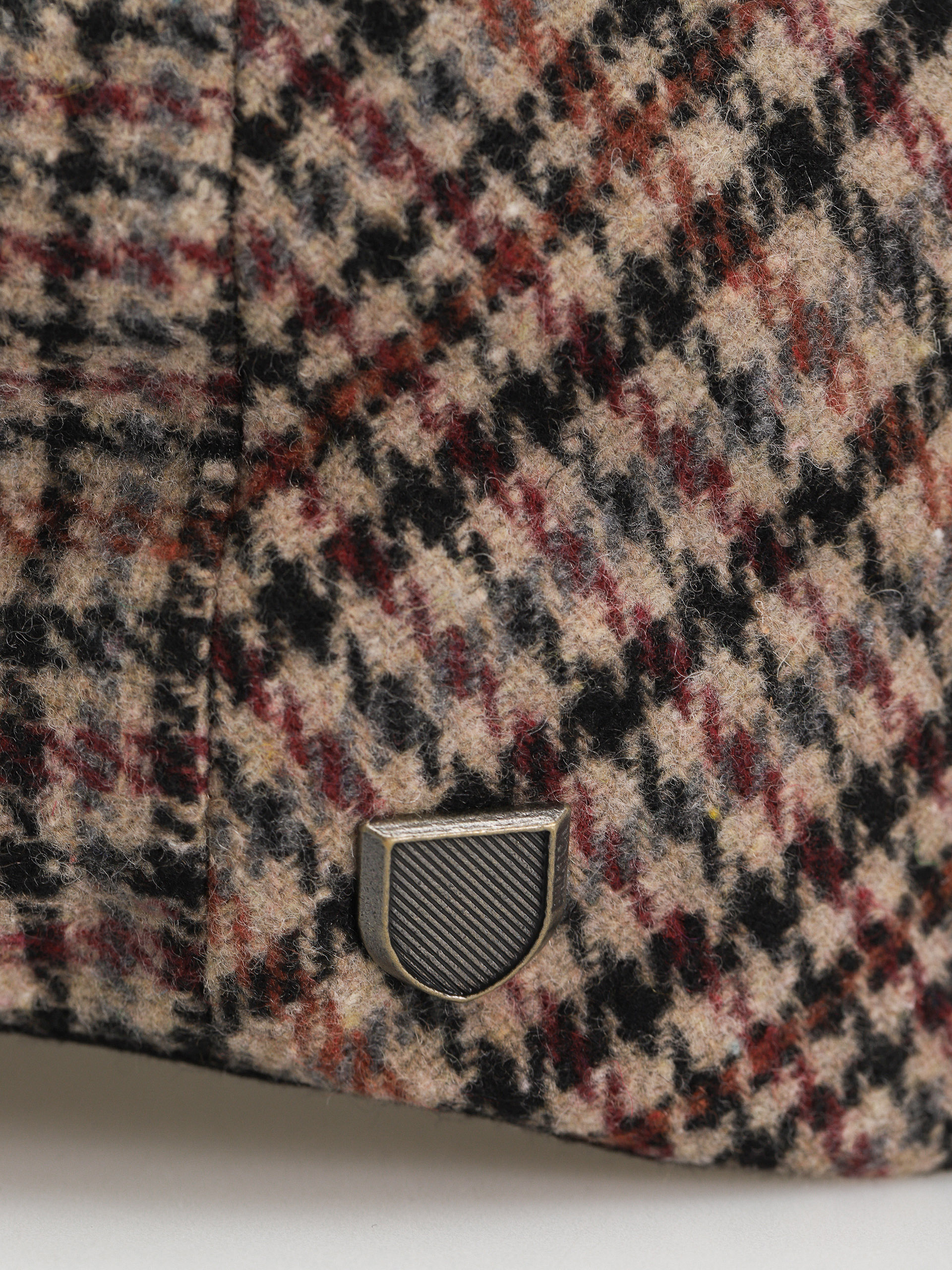 Kaszkiet Brixton Hooligan Snap Cap (sand/black/crushed violet)