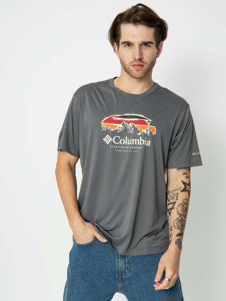 T-shirt Columbia Hike Graphic (city grey/hikers haven graphic)