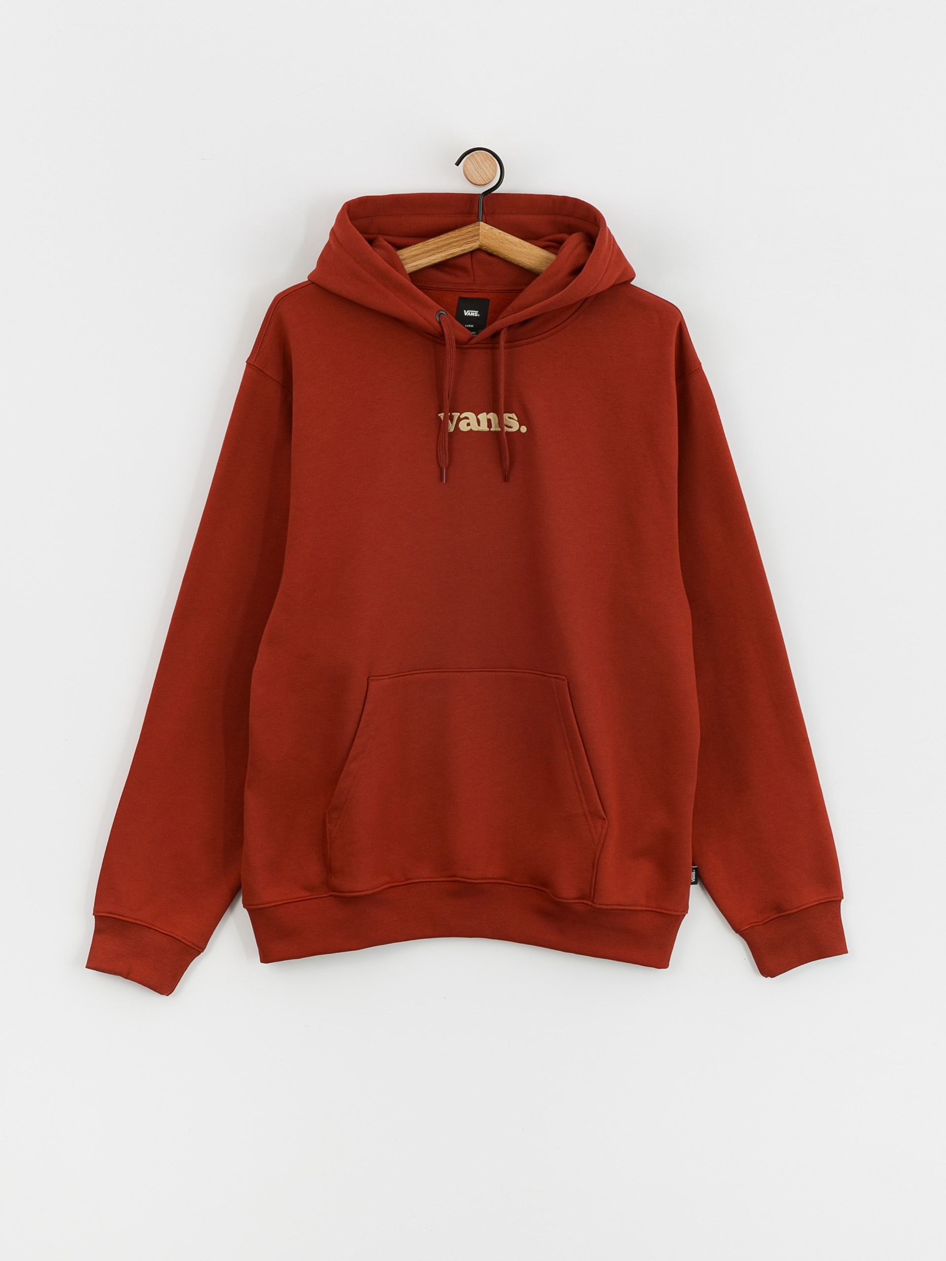 Bluza z kapturem Vans Lowered Loose HD (burnt henna)