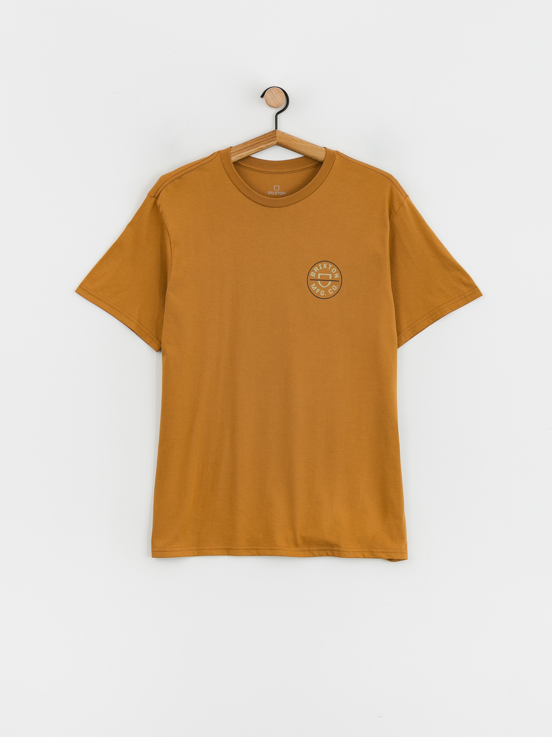 T-shirt Brixton Crest II Stt (golden brown/sand/ombre blue)