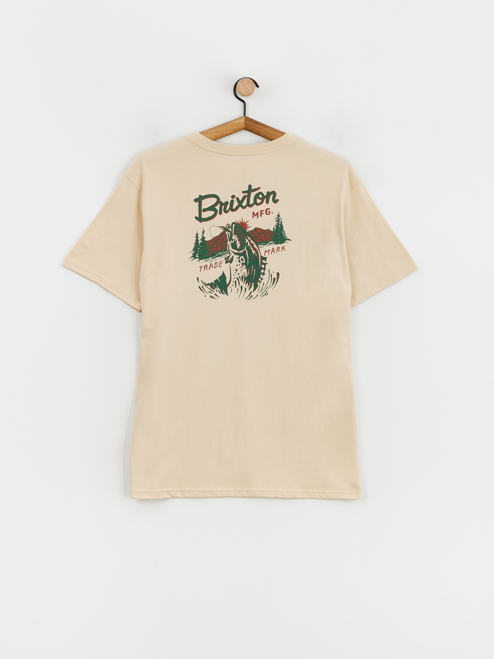 T-shirt Brixton Welton Stt (cream)