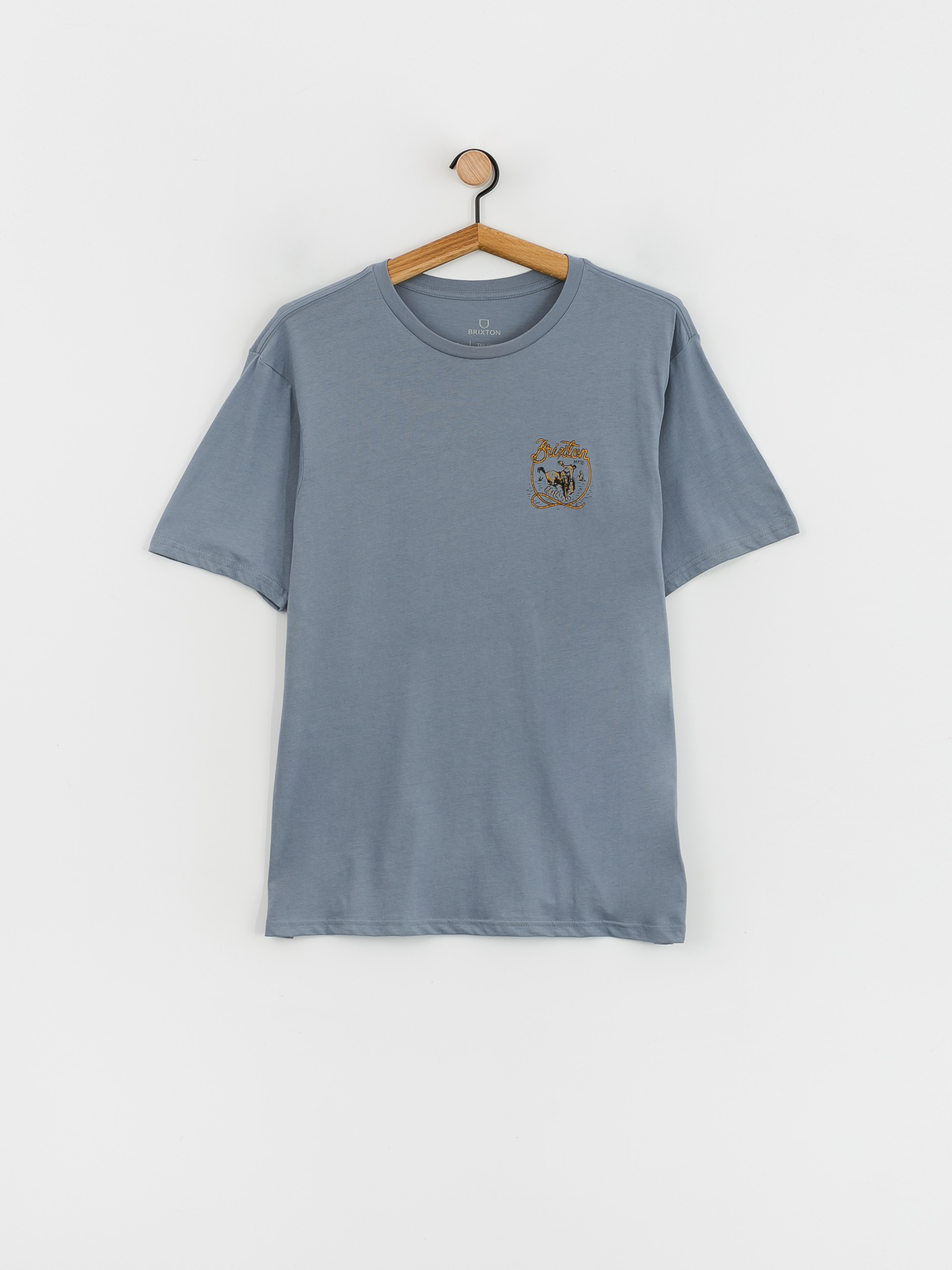 T-shirt Brixton Omaha Tlrt (flint blue)