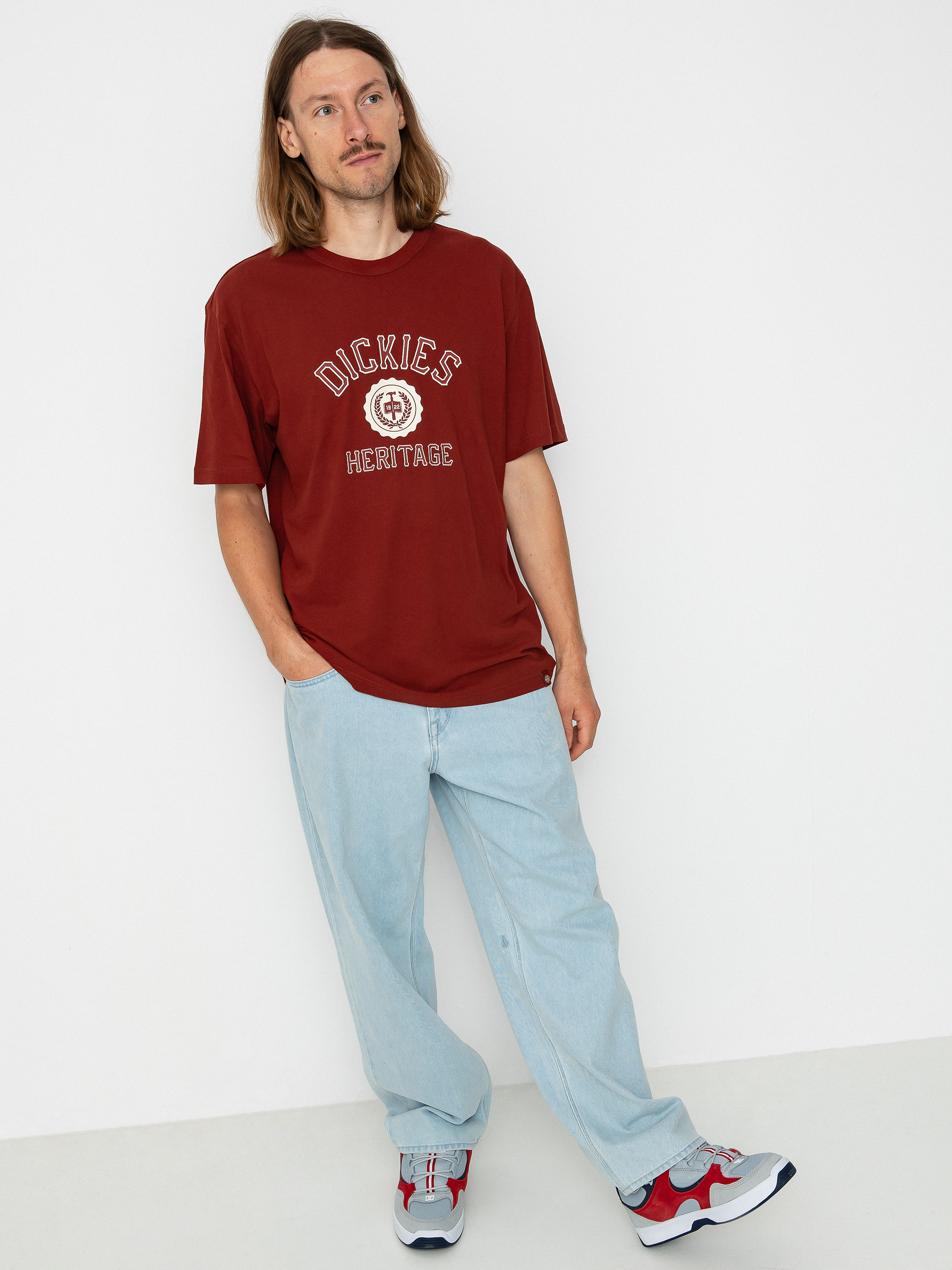 T-shirt Dickies Oxford (fired brick)